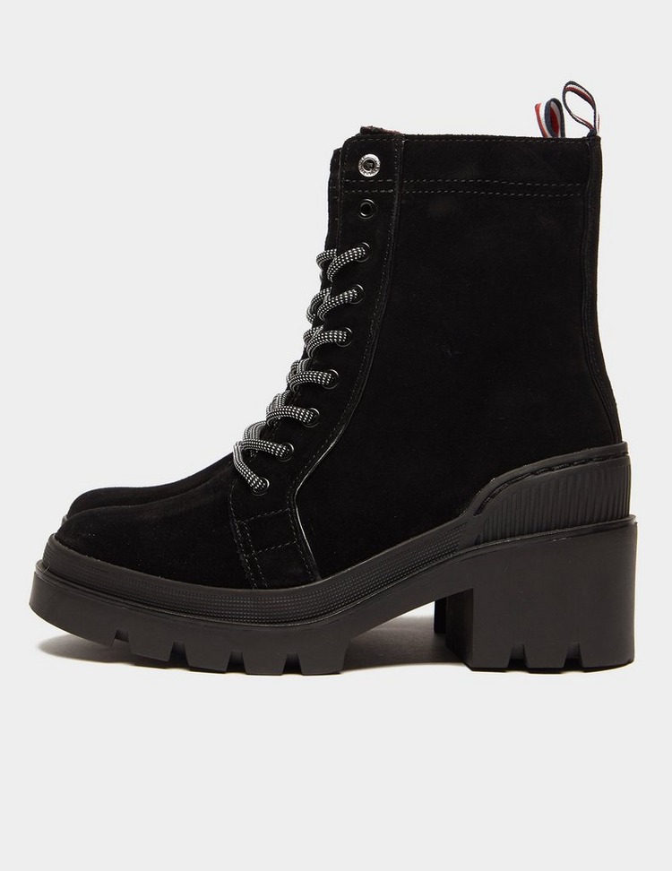 Tommy Hilfiger Lace Up Heeled Boots | Tessuti