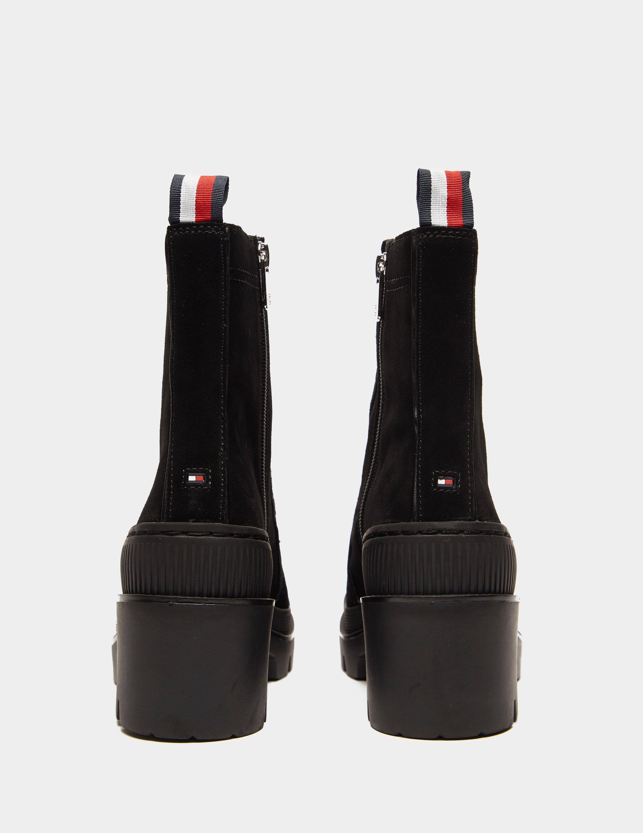 tommy hilfiger lace up boots