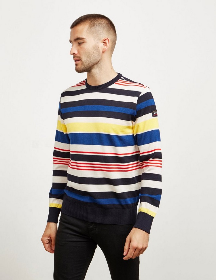 Paul and Shark Stripe Knitted Sweatshirt | Tessuti