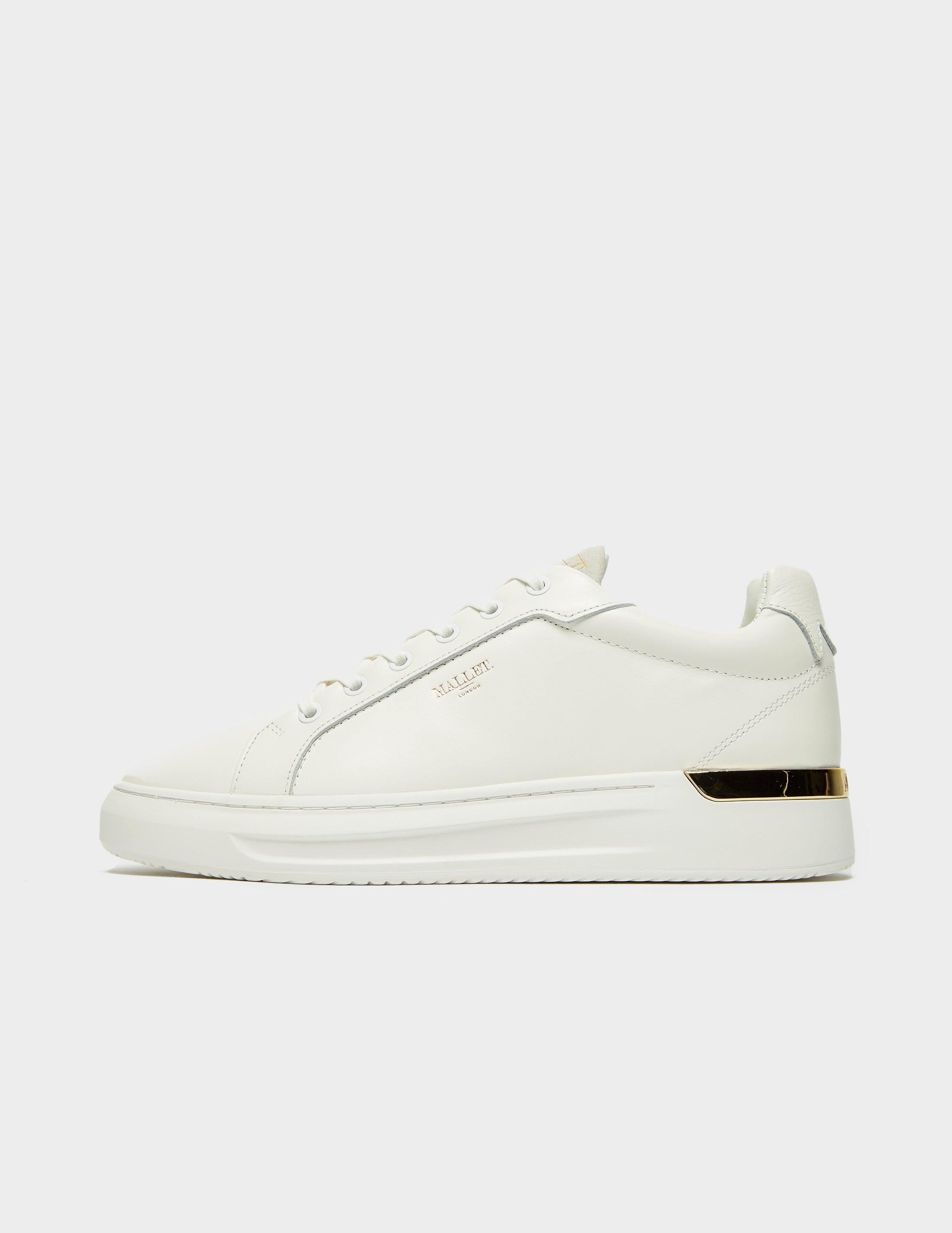 white tommy mallet trainers
