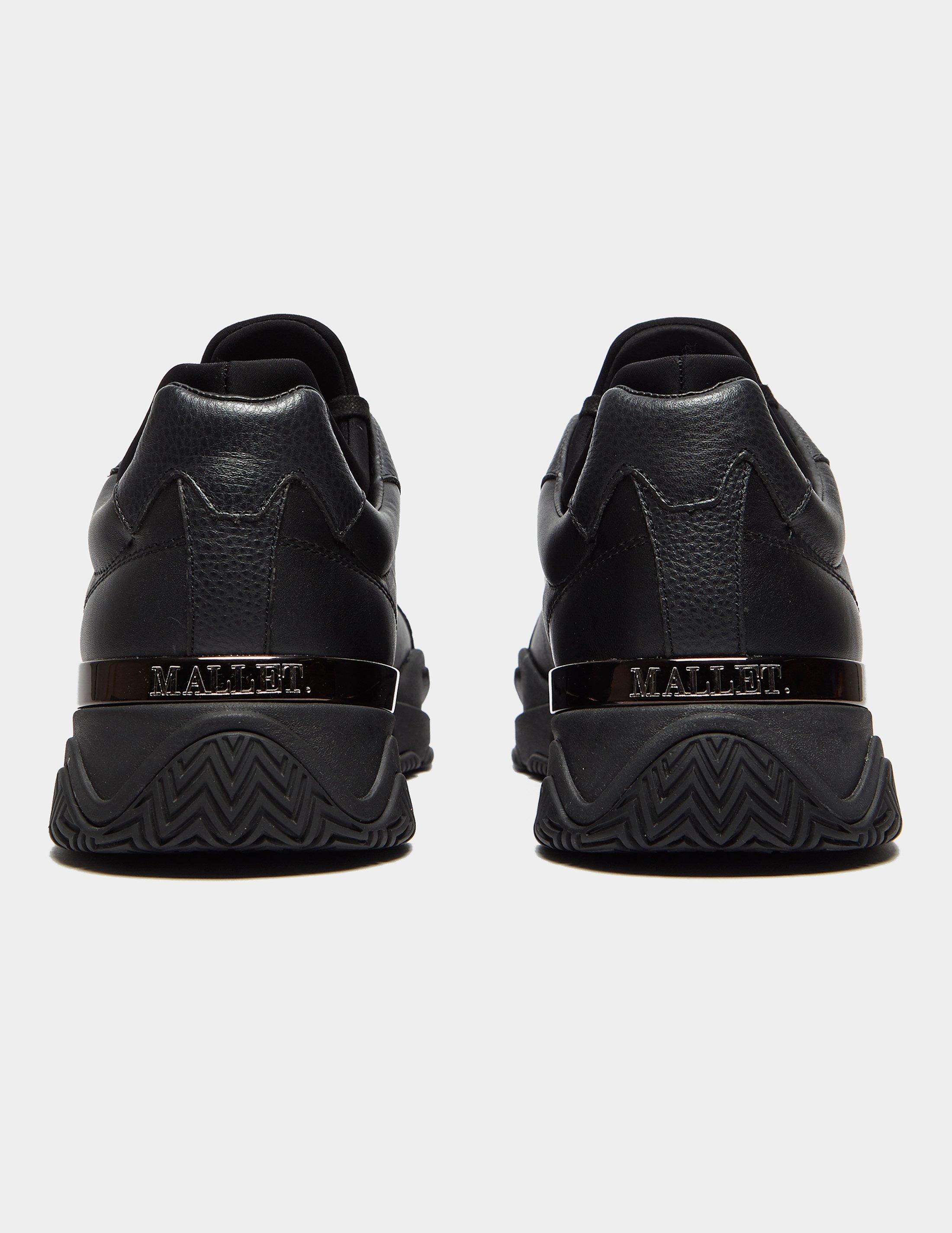 mallet leather trainers
