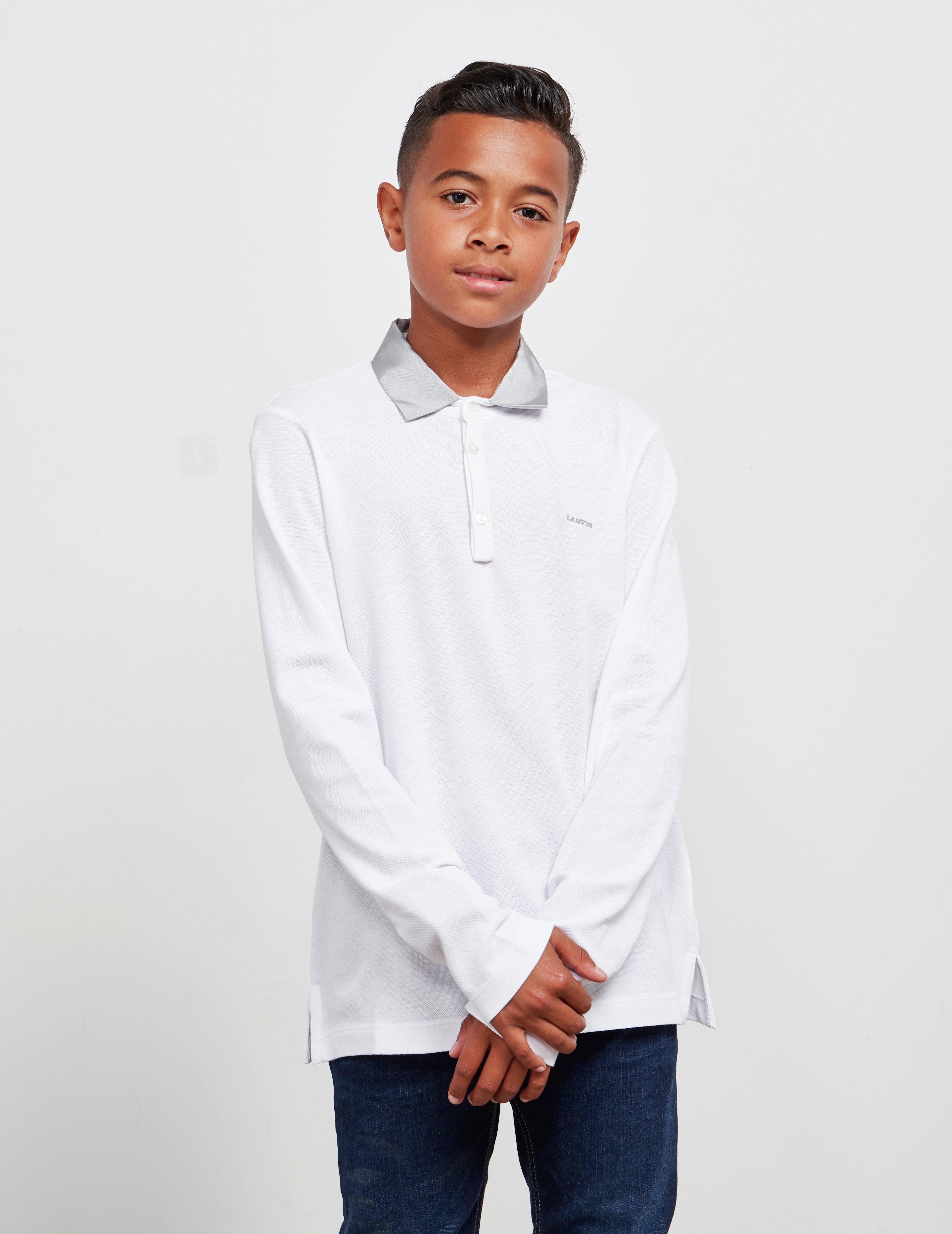 lanvin long sleeve polo