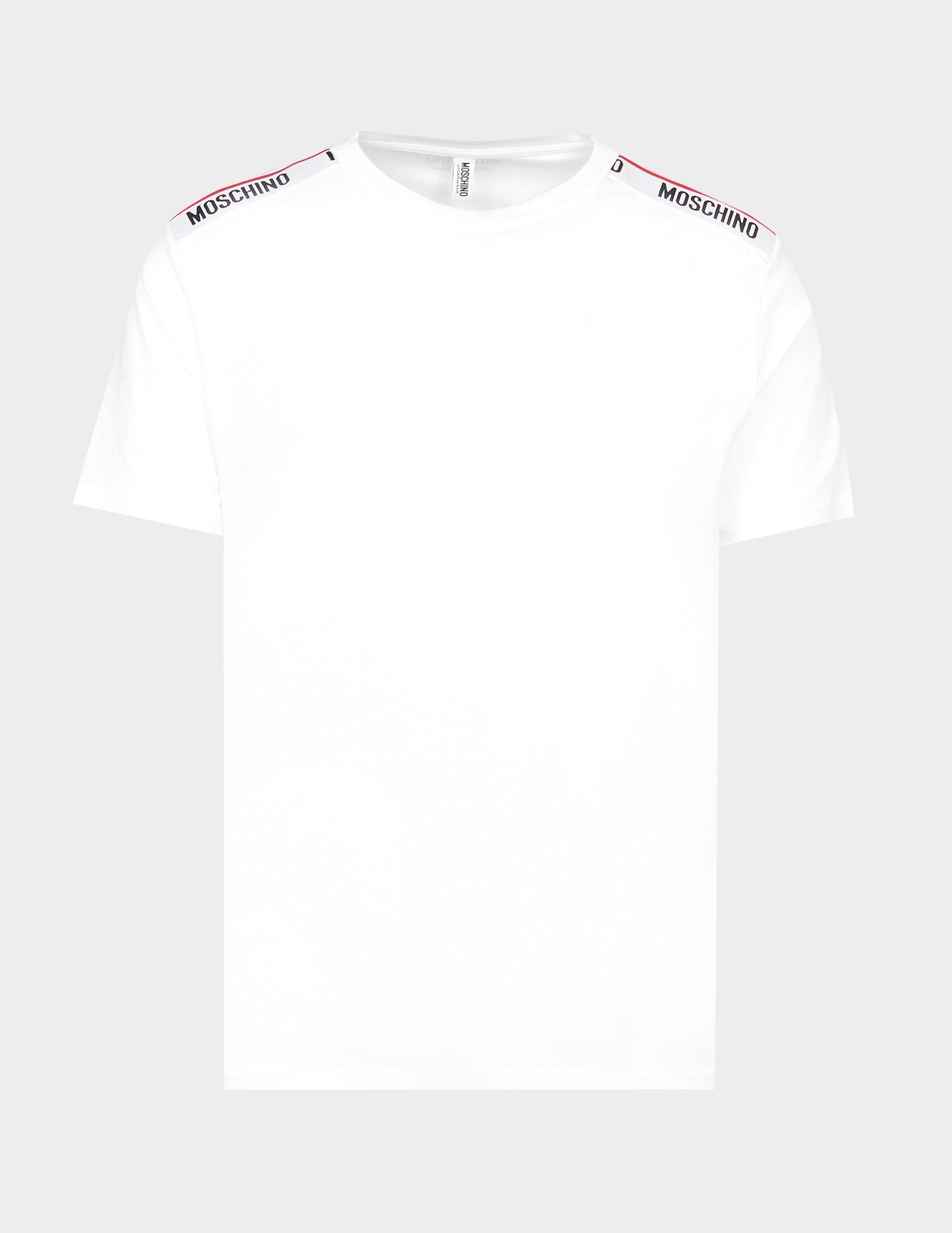 moschino white t shirt mens