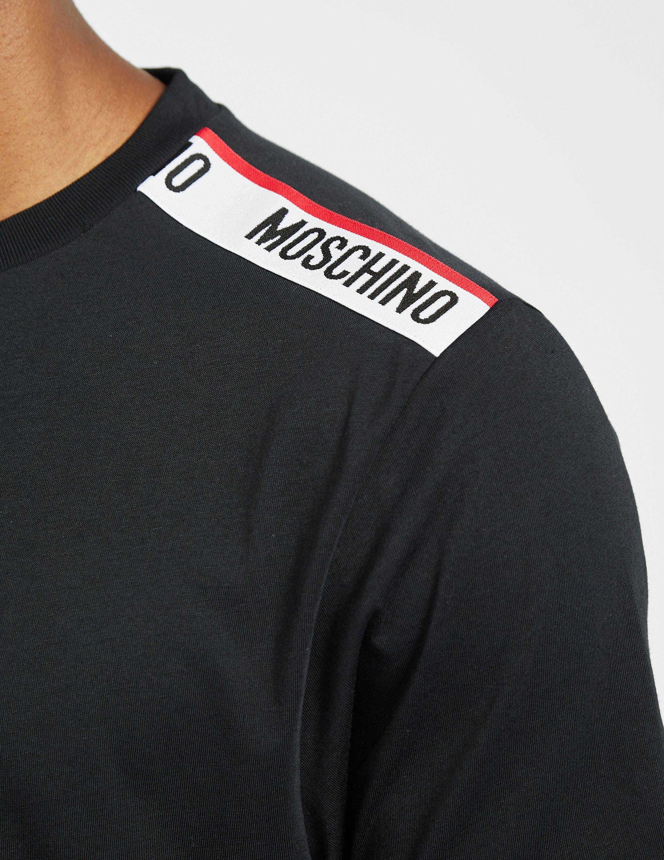 moschino black tape sweatshirt