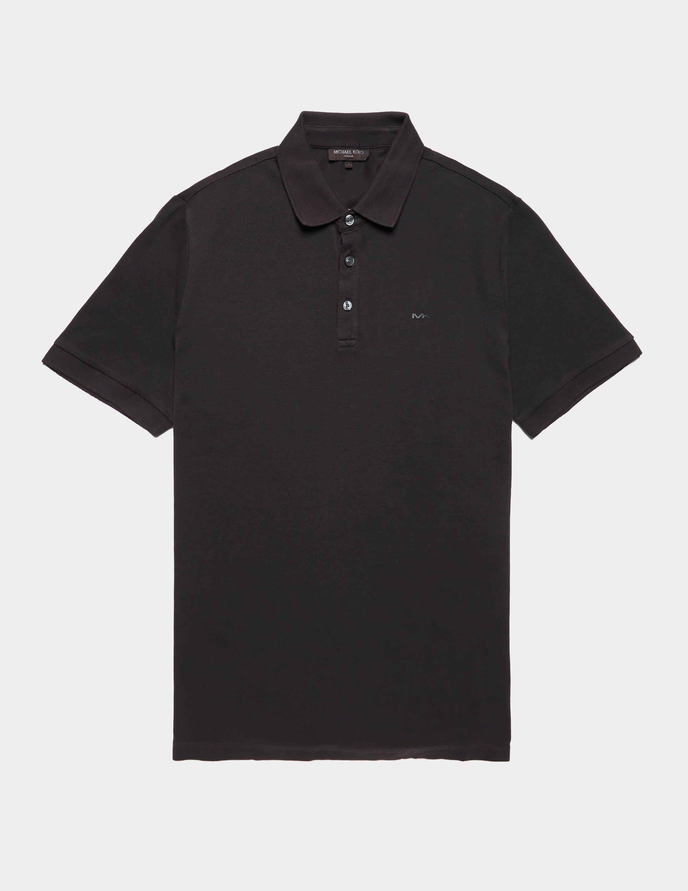 michael kors polo black