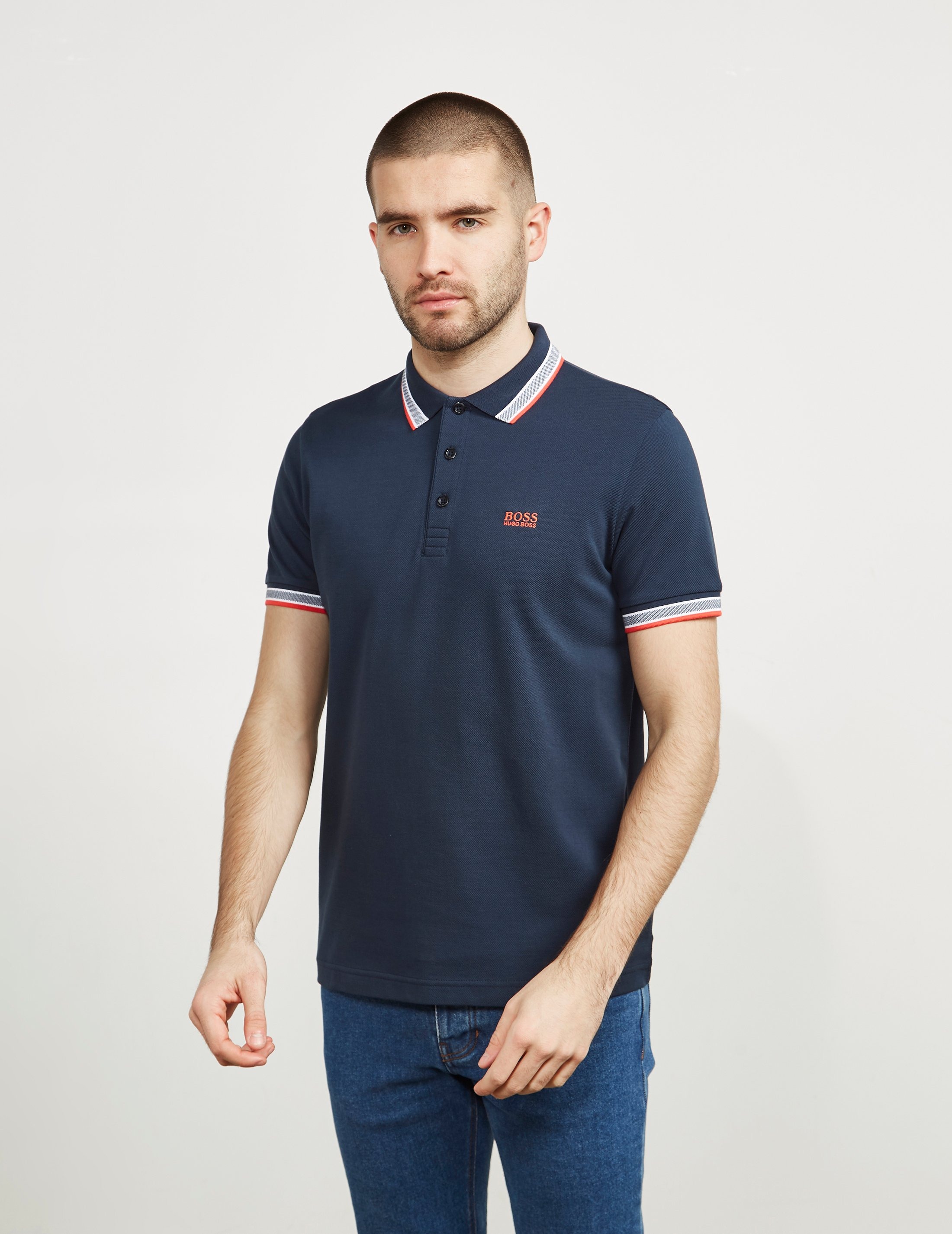 BOSS Paddy Short Sleeve Polo Shirt Tessuti