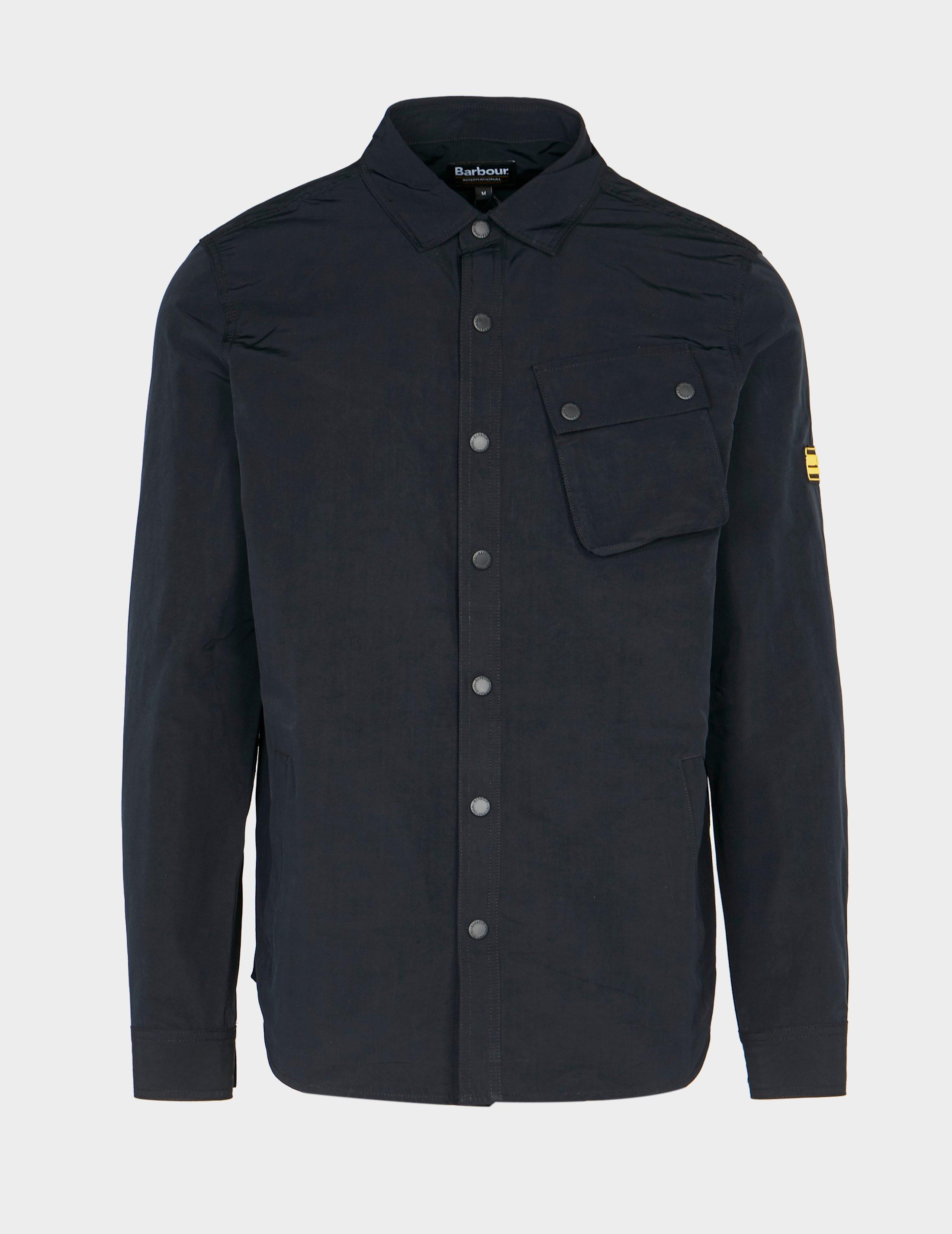 barbour control overshirt