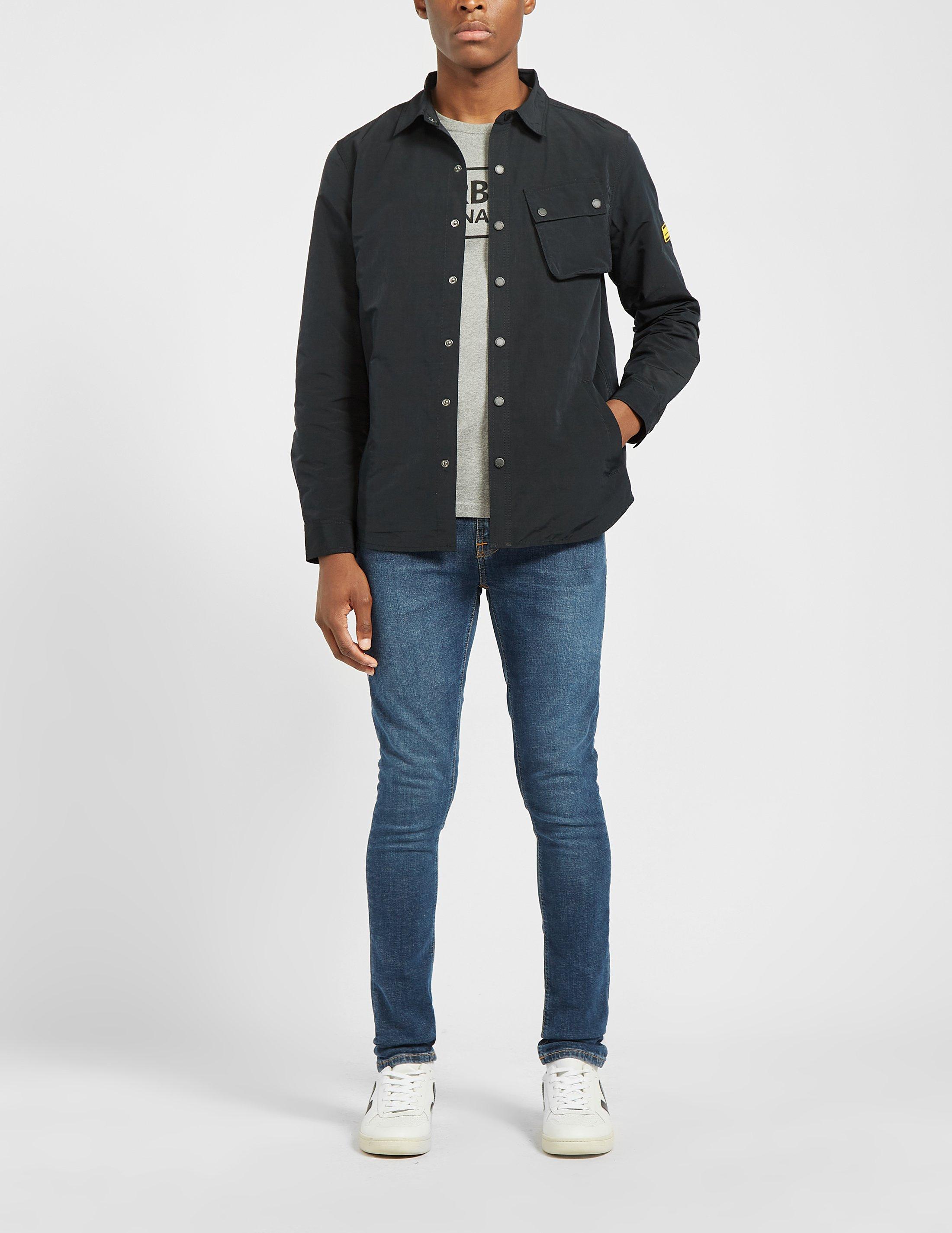 barbour control overshirt