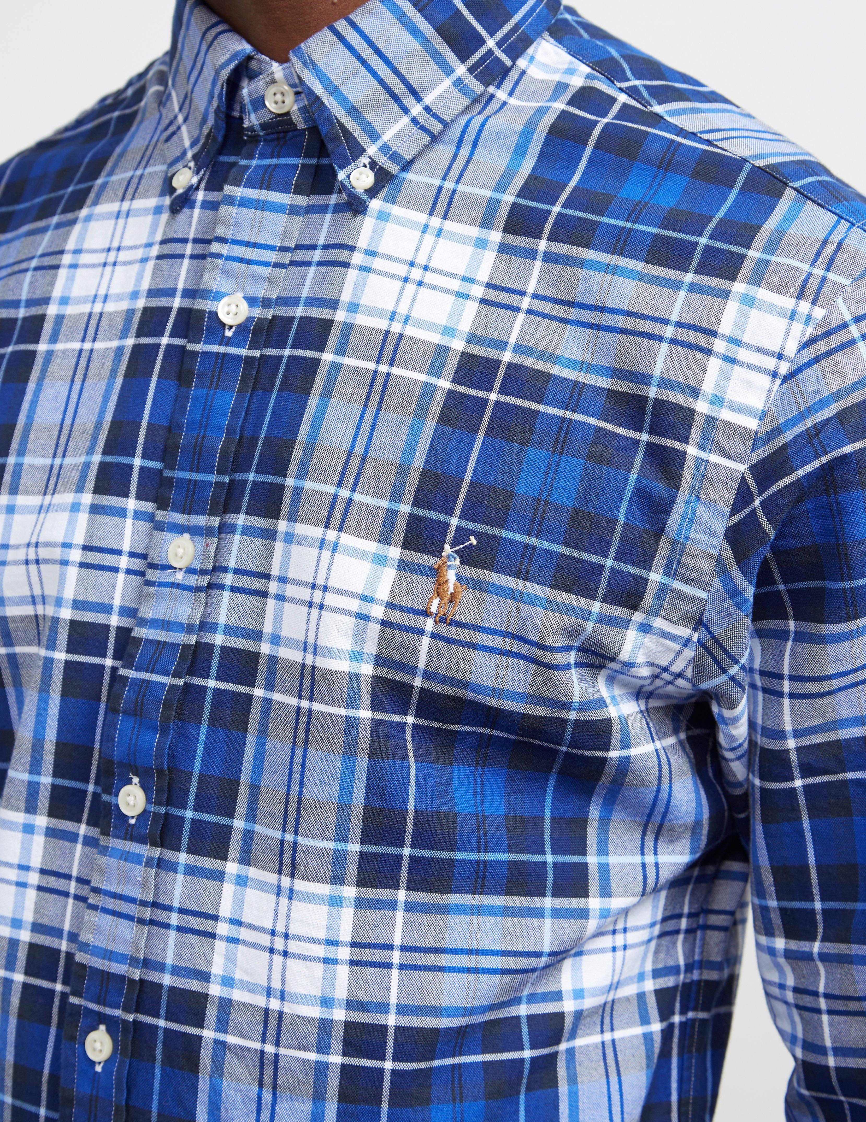 ralph lauren tartan shirt