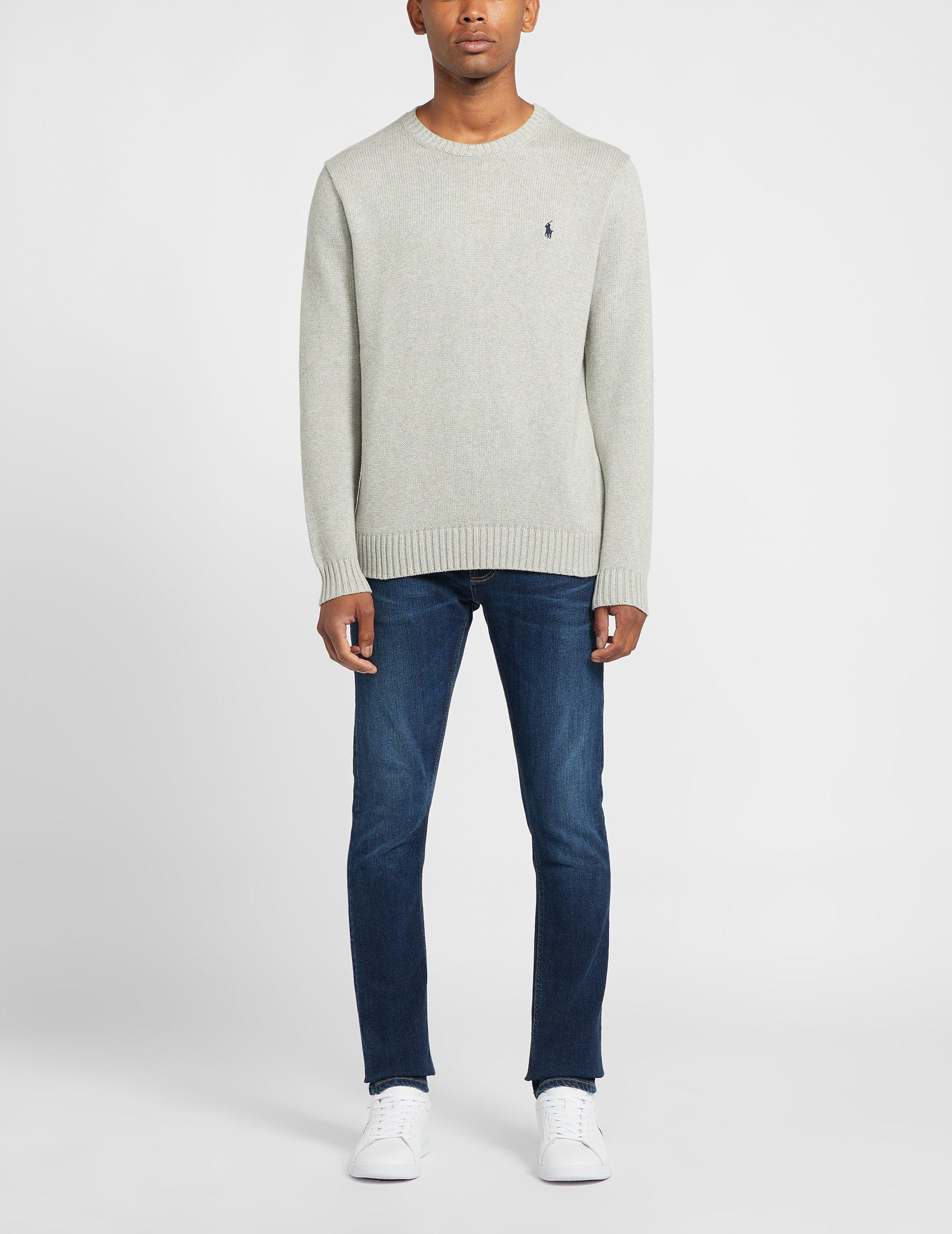 polo ralph lauren heavy knit jumper