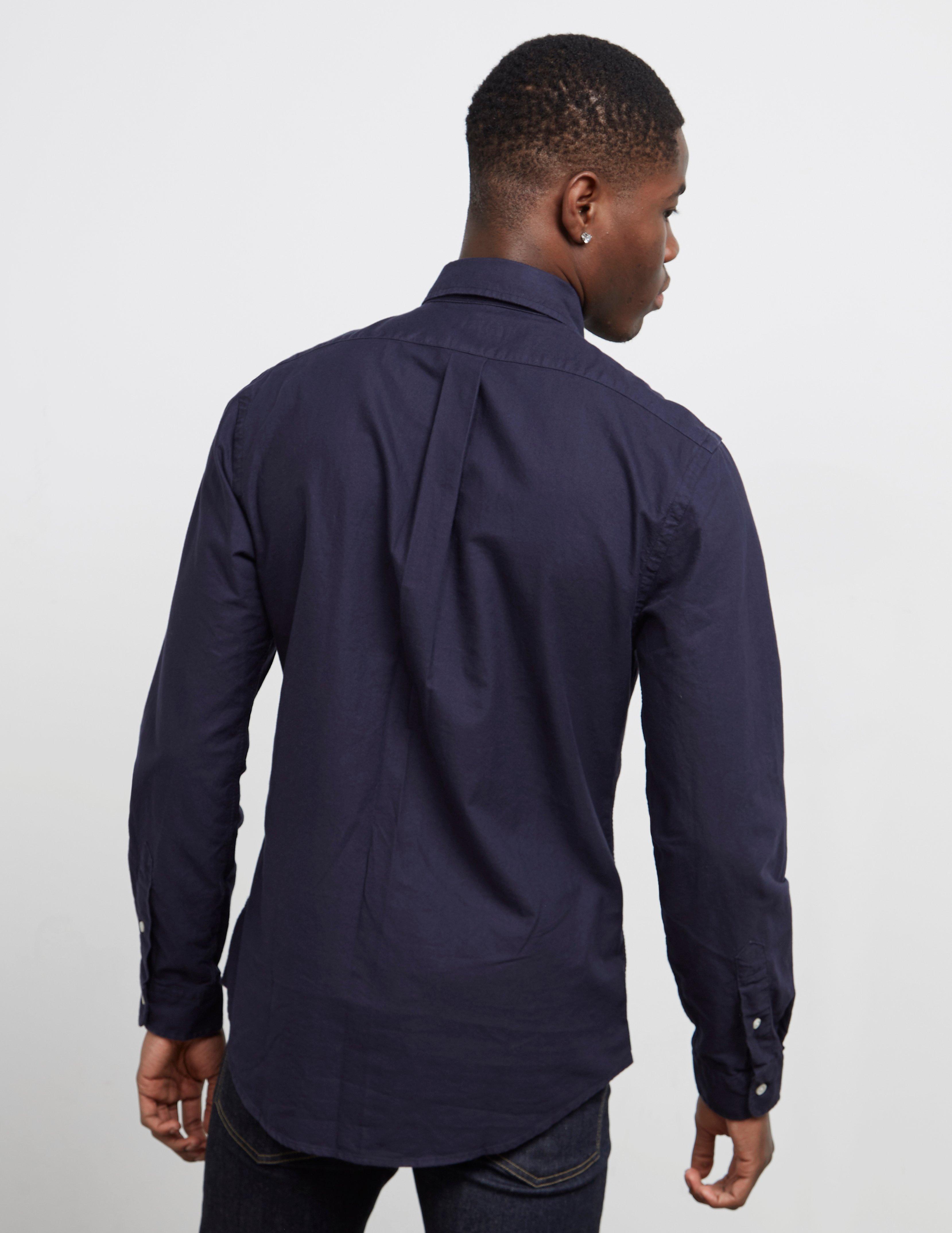 ralph lauren slim fit long sleeve shirt