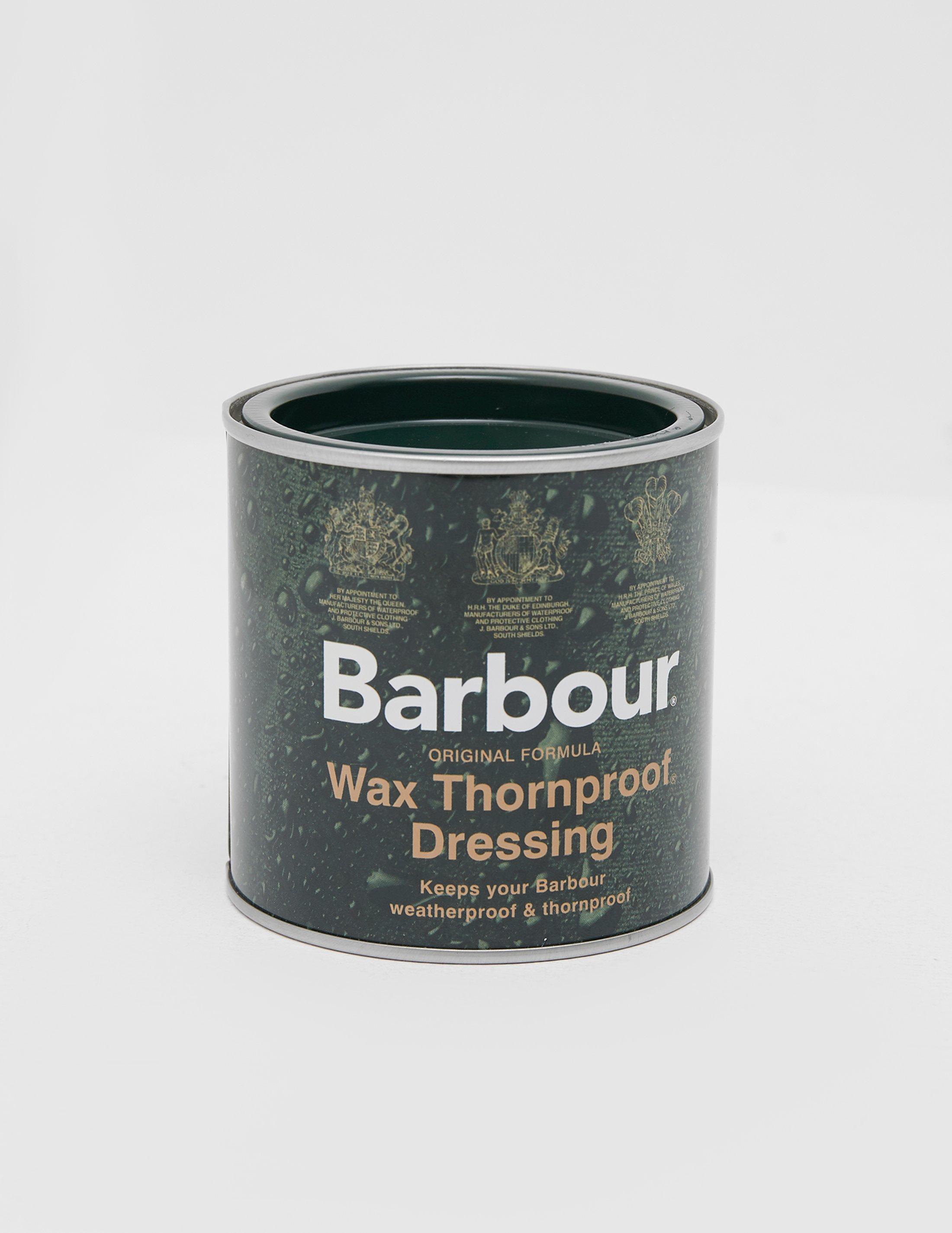 barbour wax thornproof