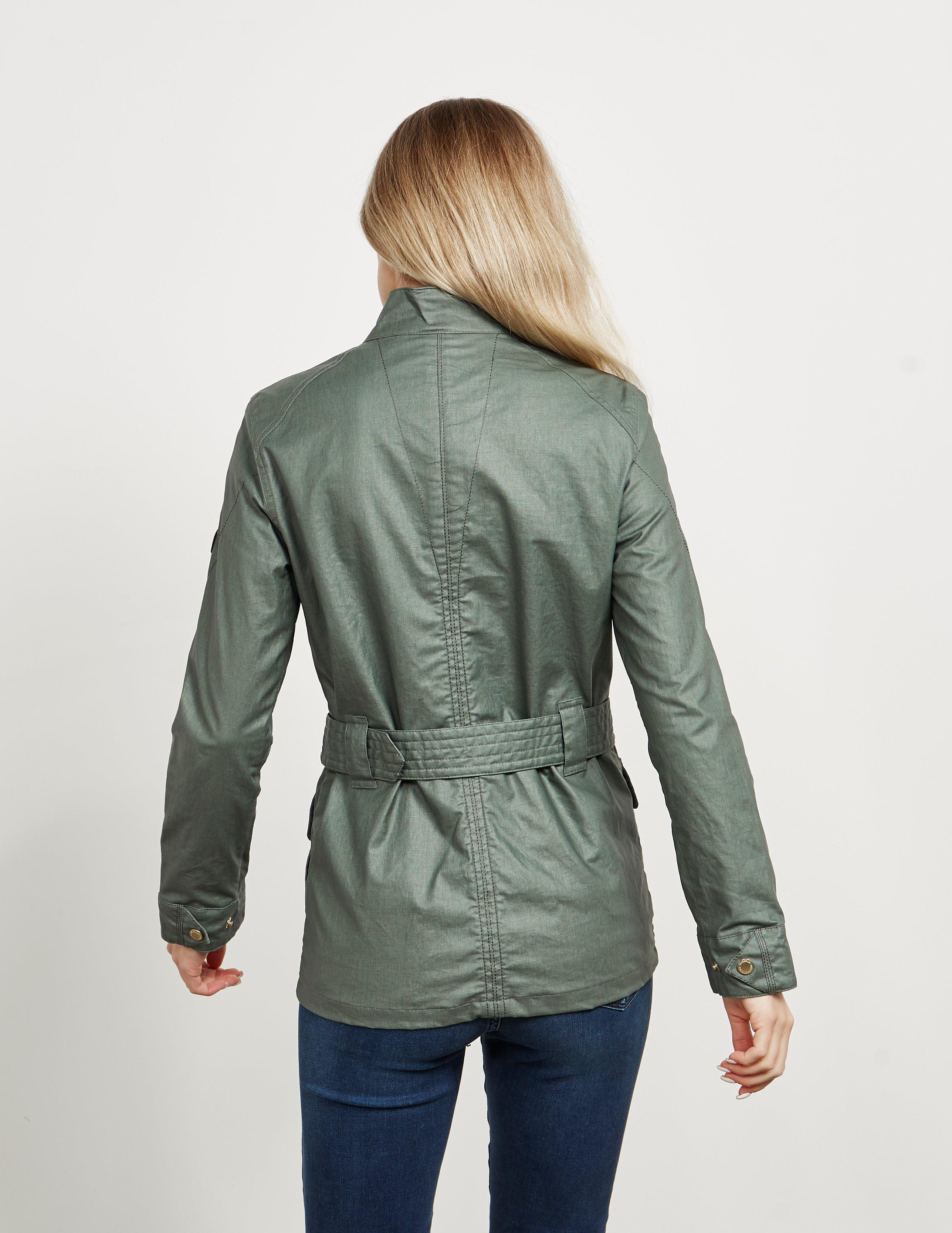 barbour bearings belted jacket