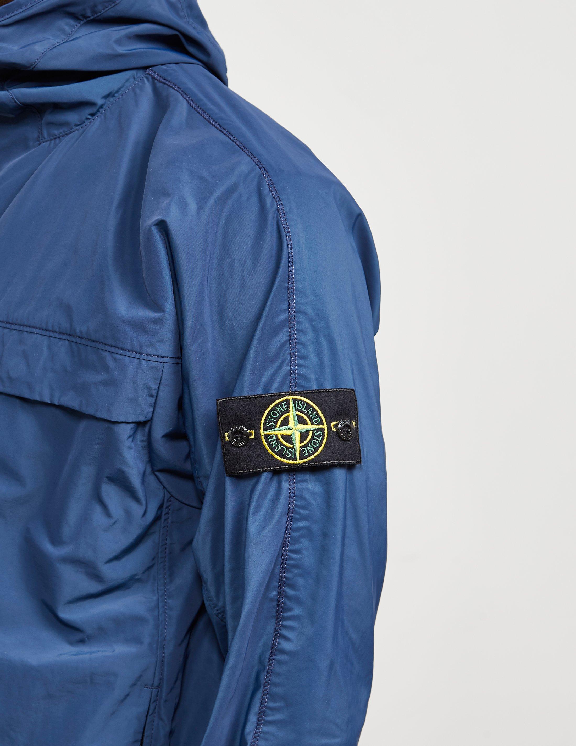 mens stone island hooded jacket