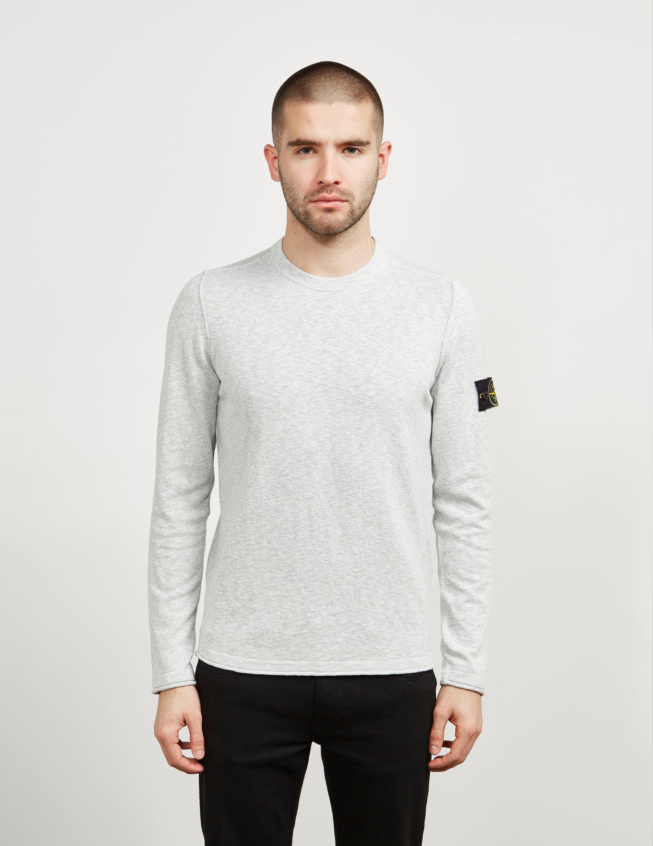 stone island grey sweatshirt