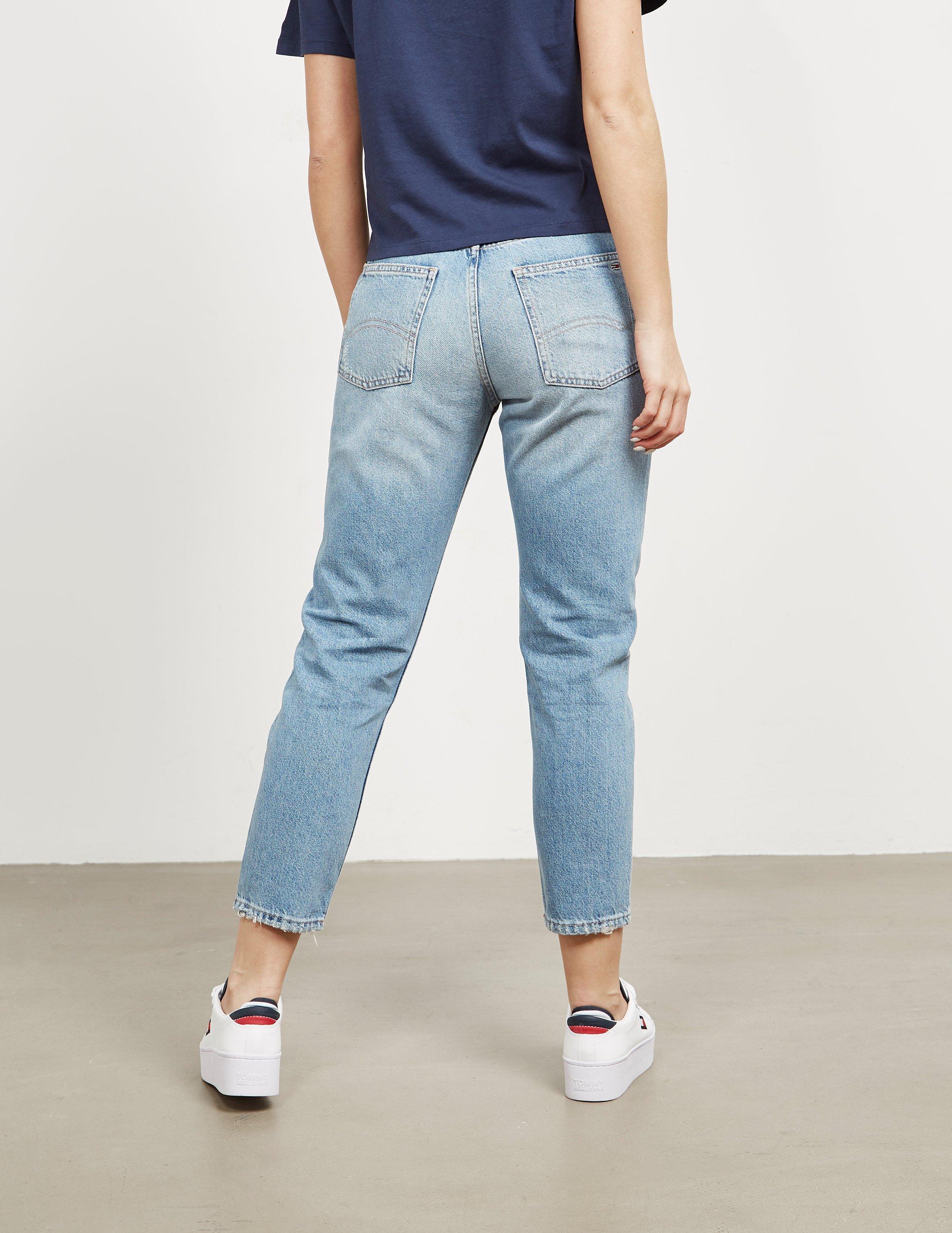 tommy jeans izzy high rise slim jeans