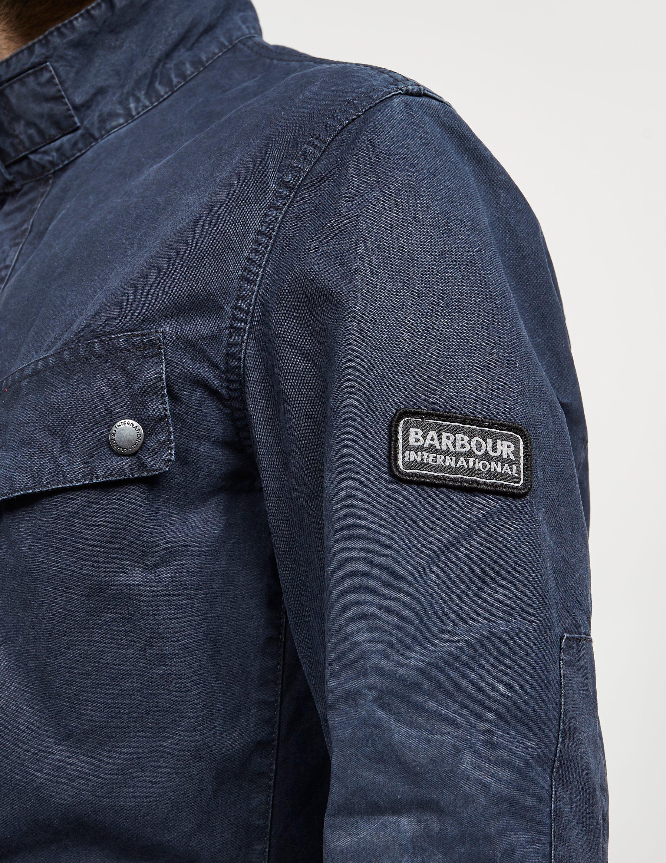 barbour duke jacket mens Blue