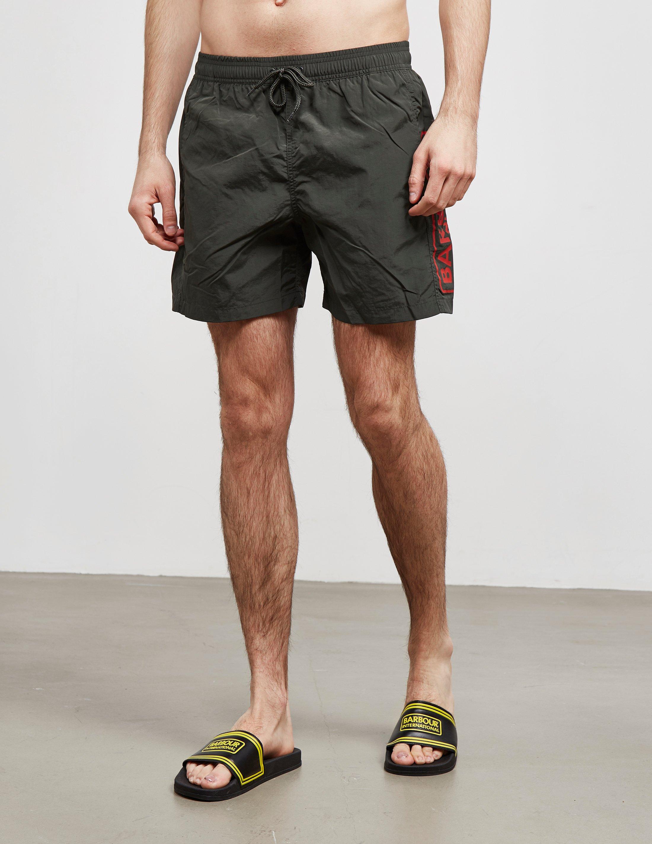 barbour international swim shorts