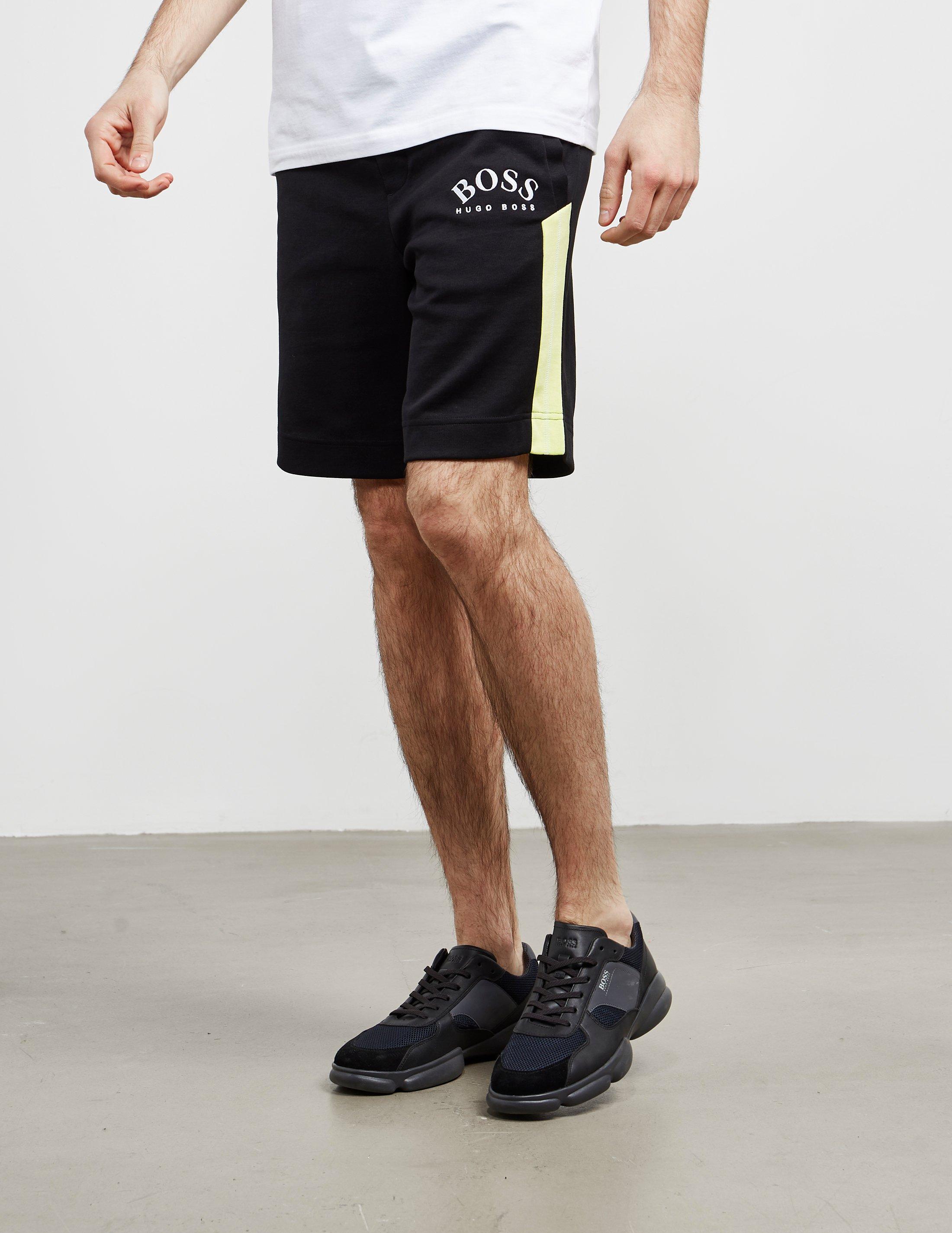 boss fleece shorts
