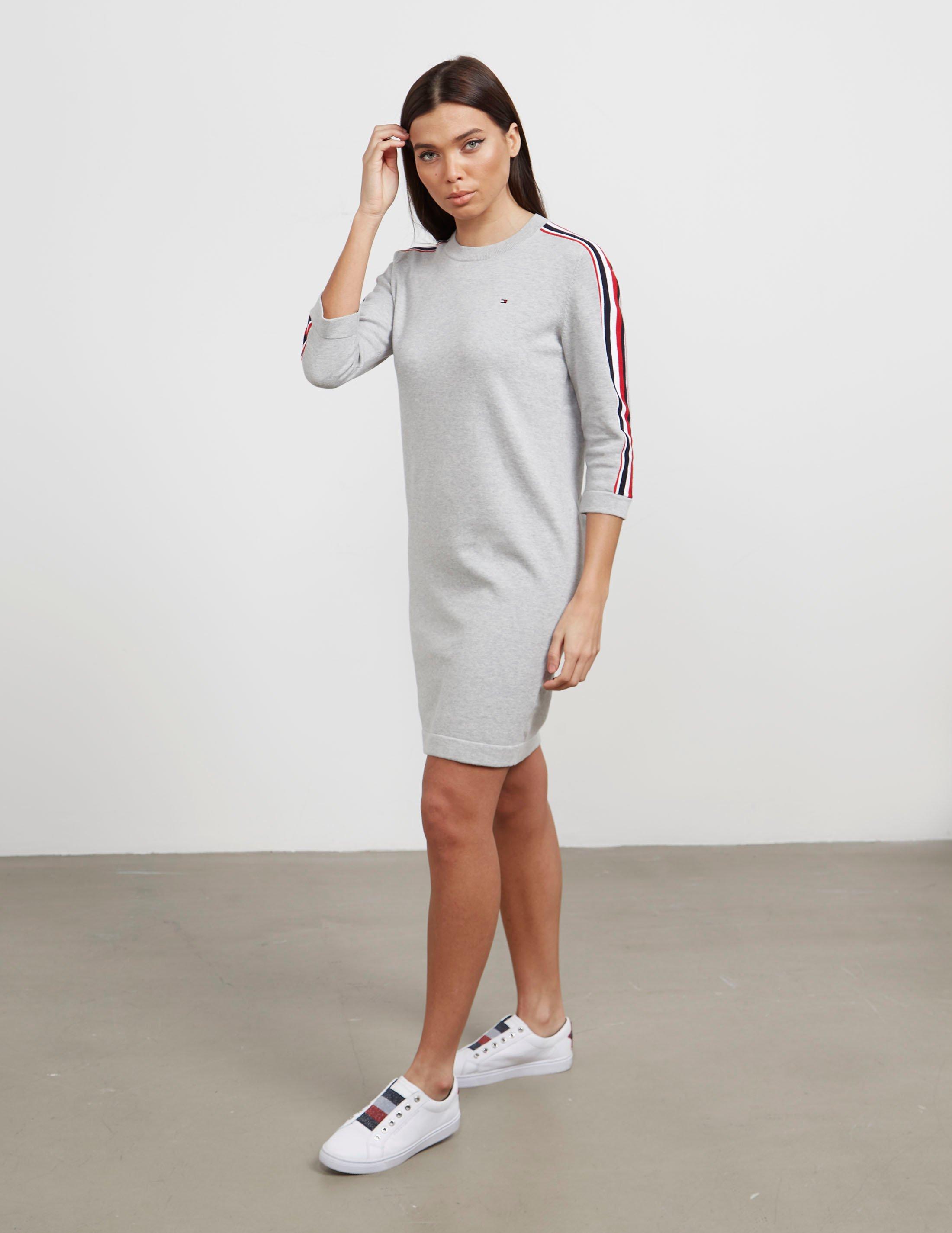 tommy sweatshirt dress