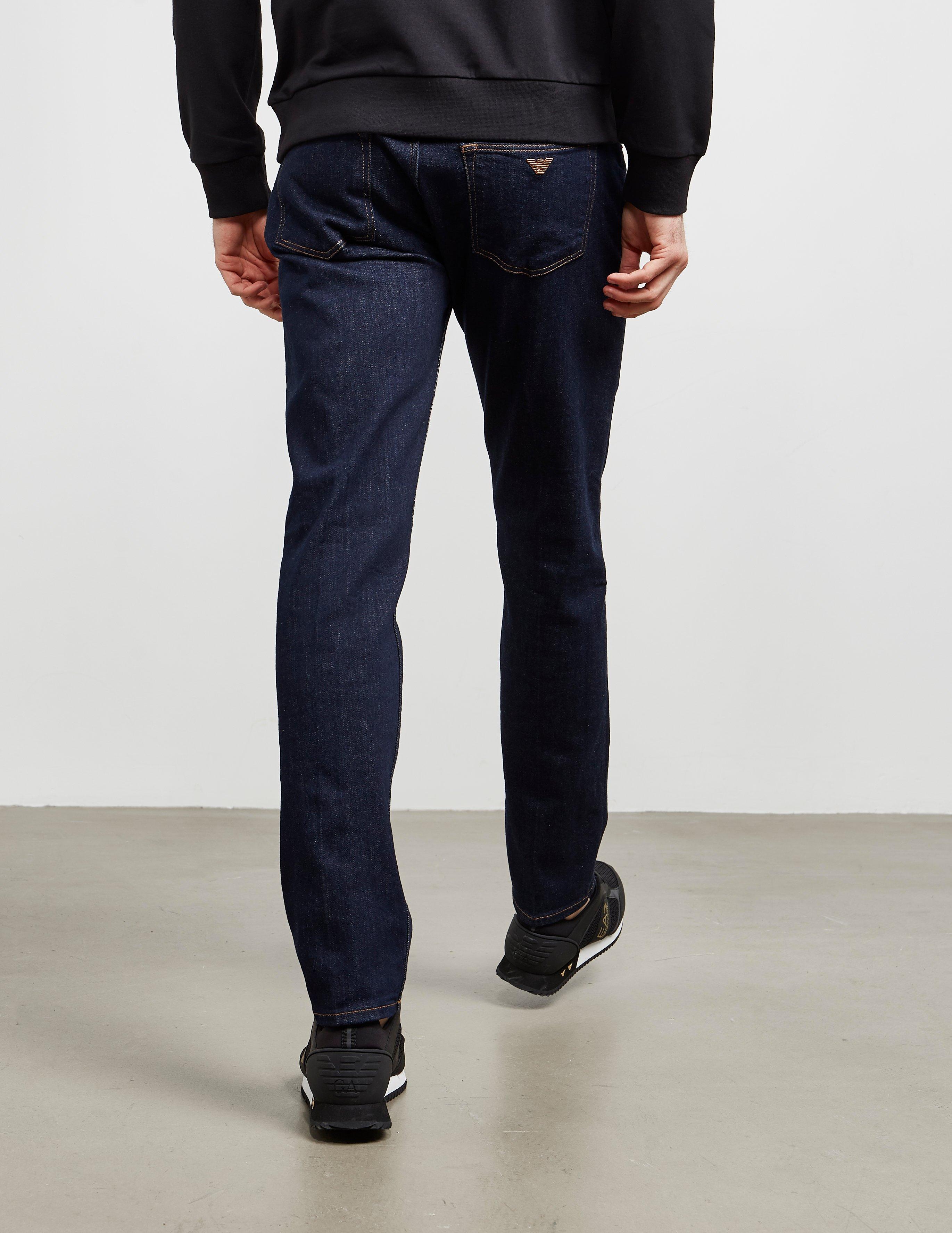 emporio armani regular fit jeans