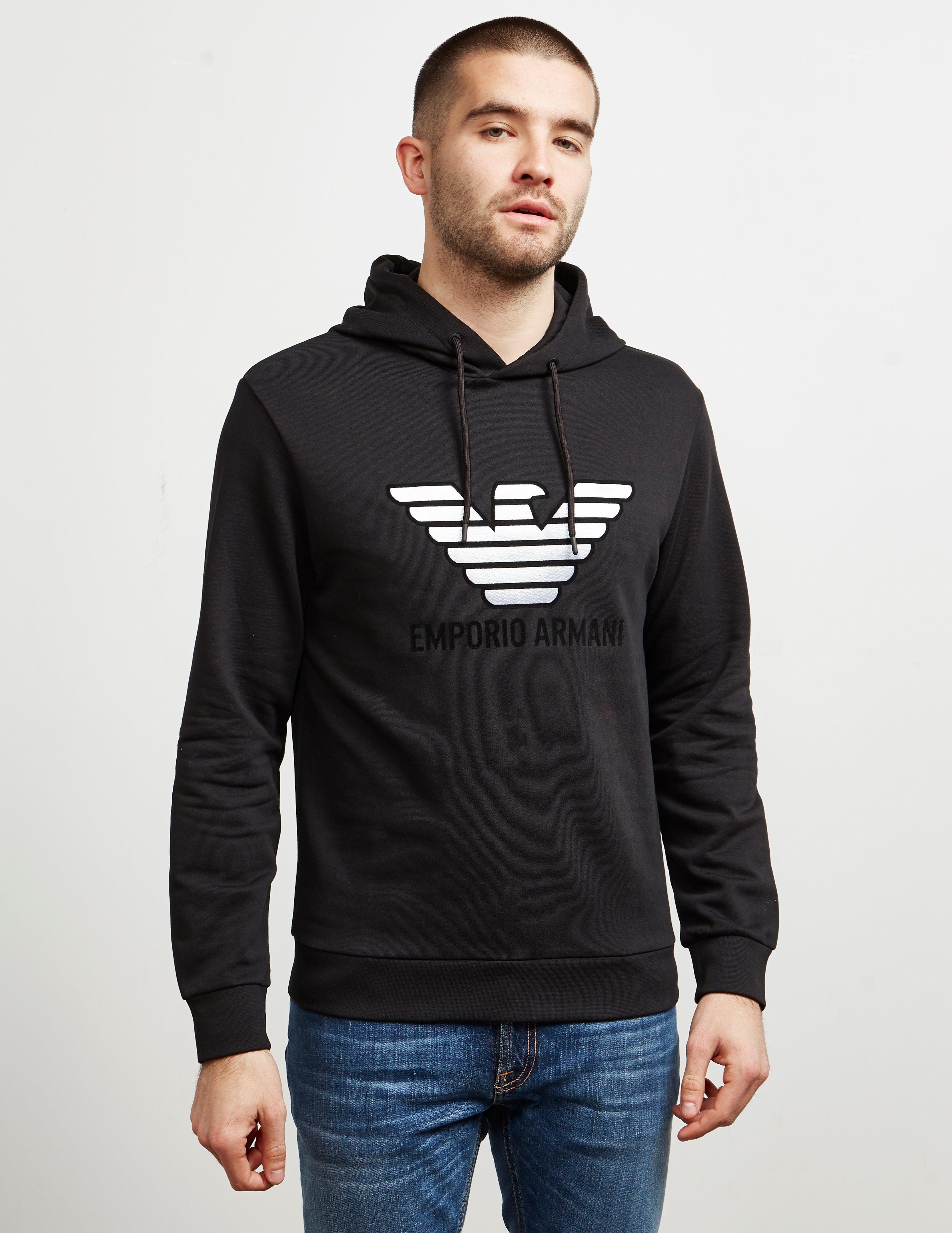 armani eagle hoodie