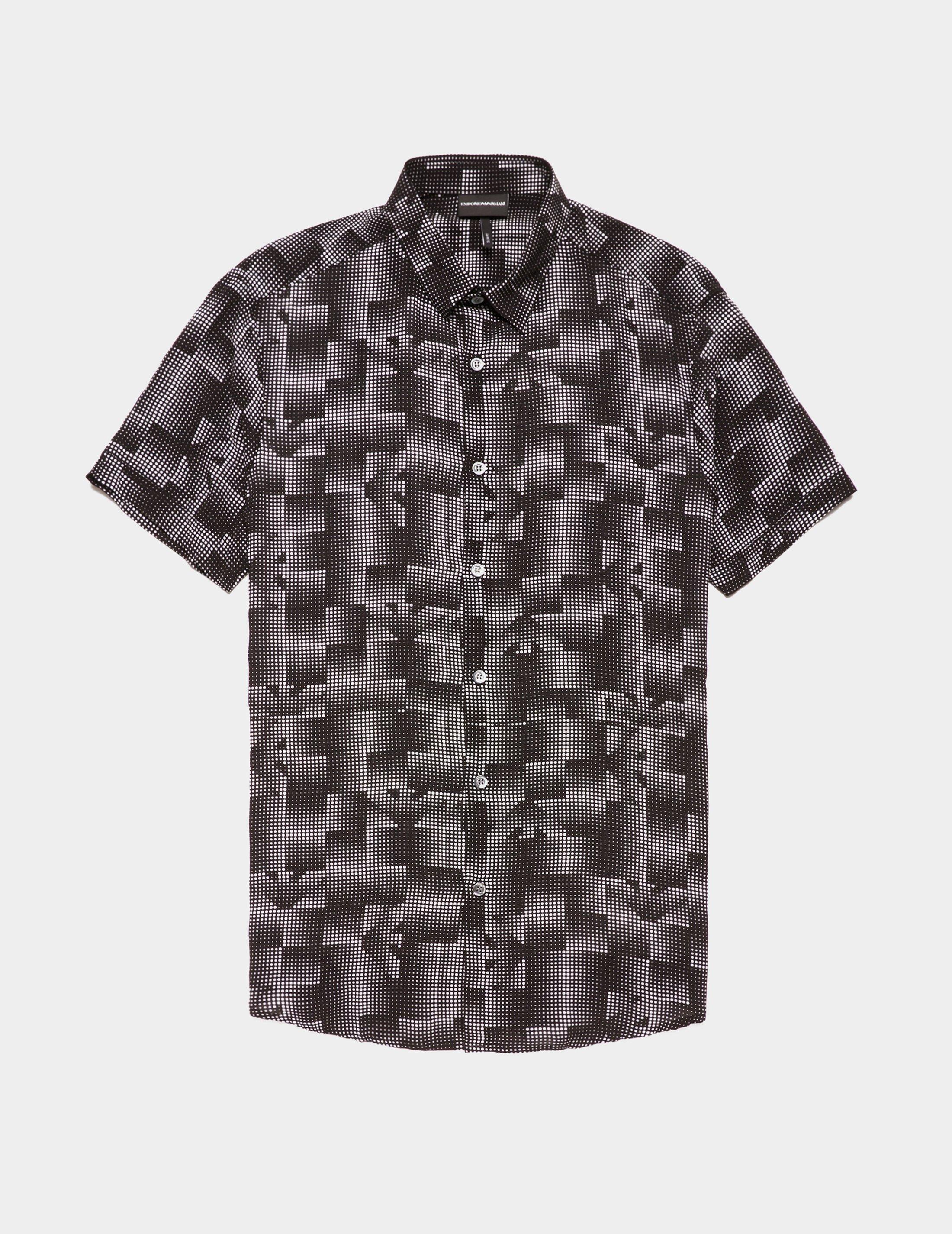 armani all over print t shirt
