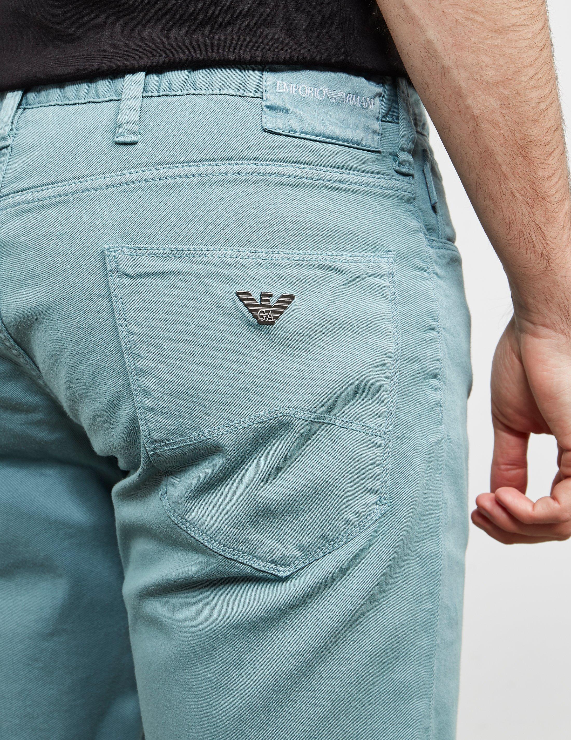 emporio armani five pocket shorts
