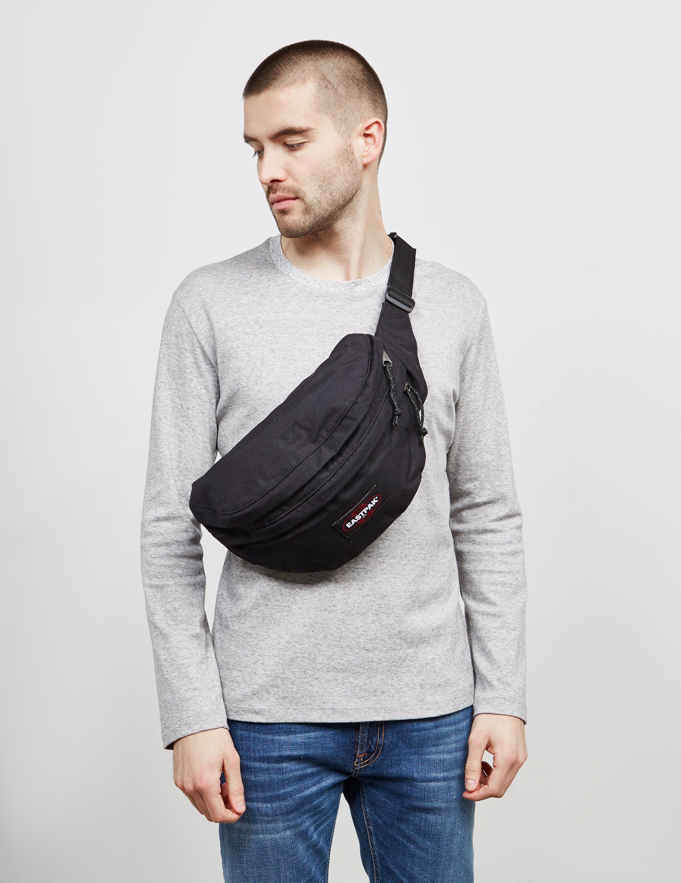 black eastpak bum bag