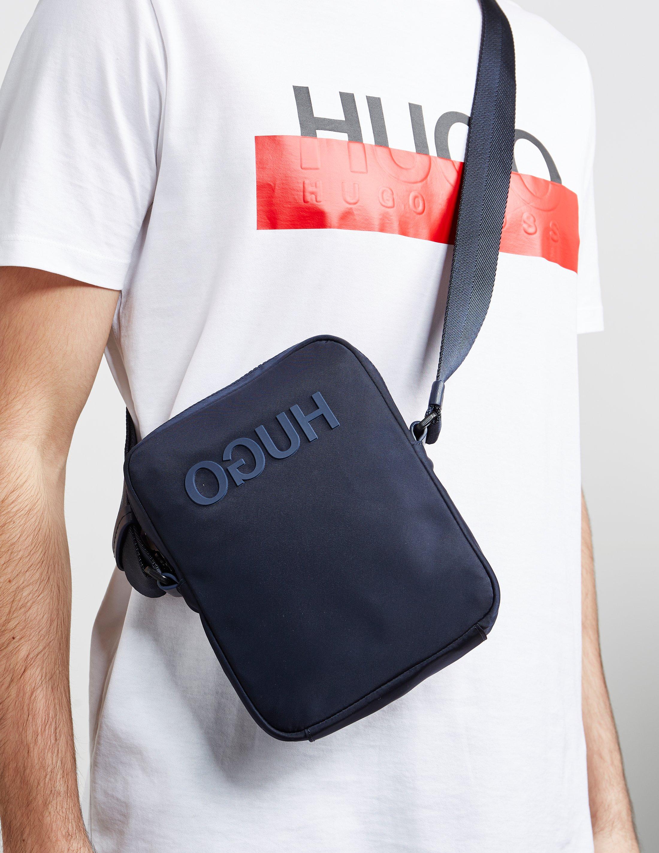 hugo record cross body bag