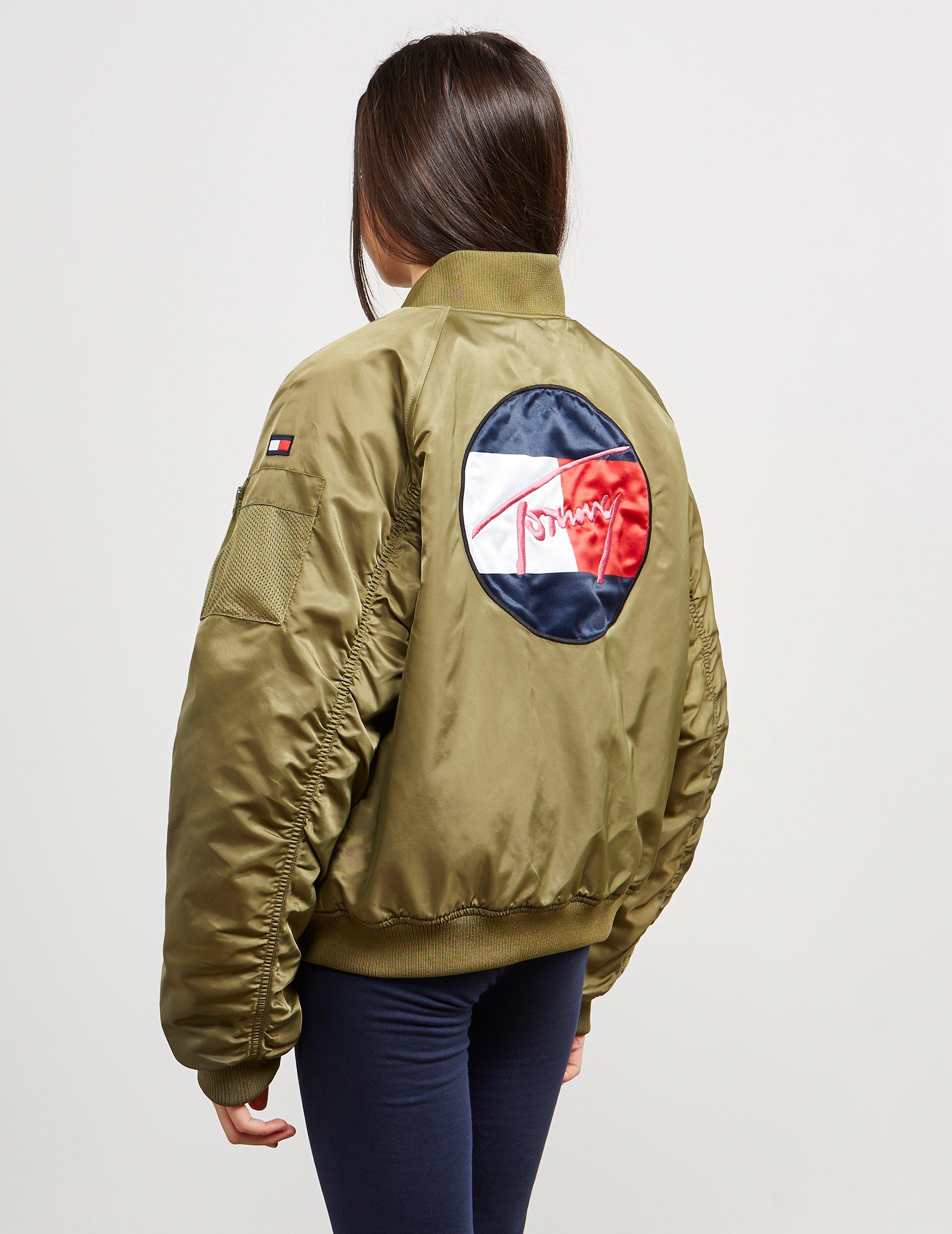 tommy bomber jacket womens