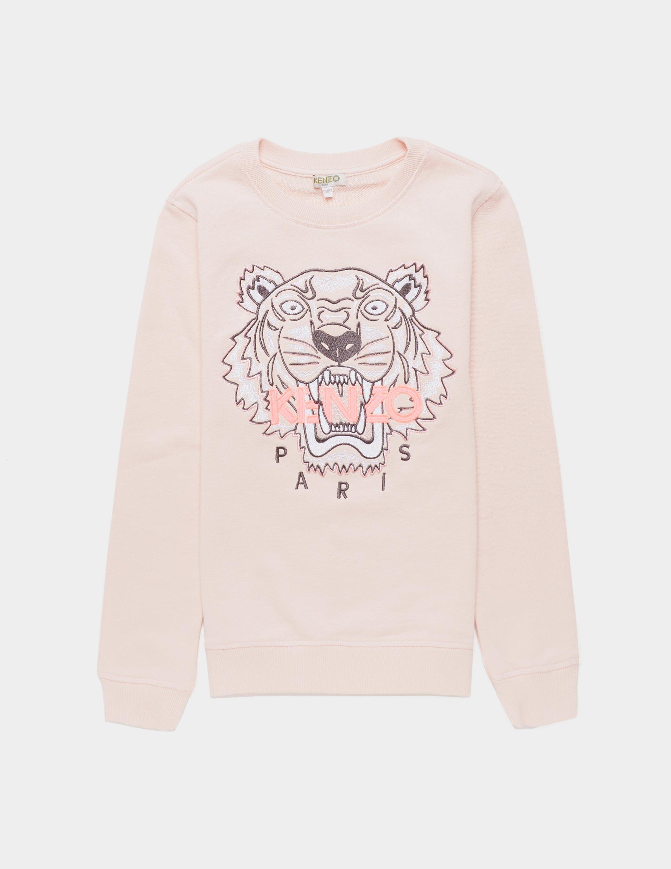 Pink KENZO Tiger Sweatshirt | Tessuti