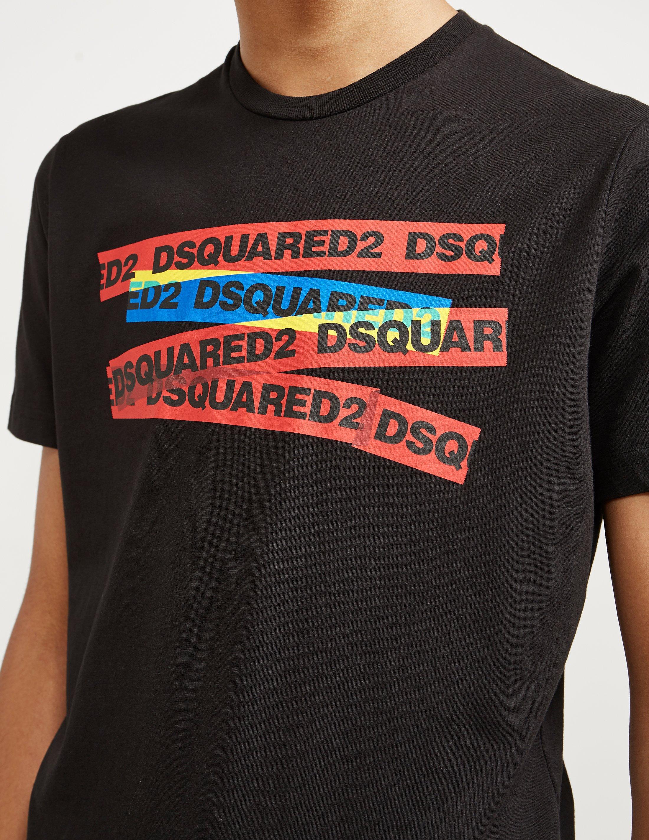 dsquared2 multi tape sweatshirt