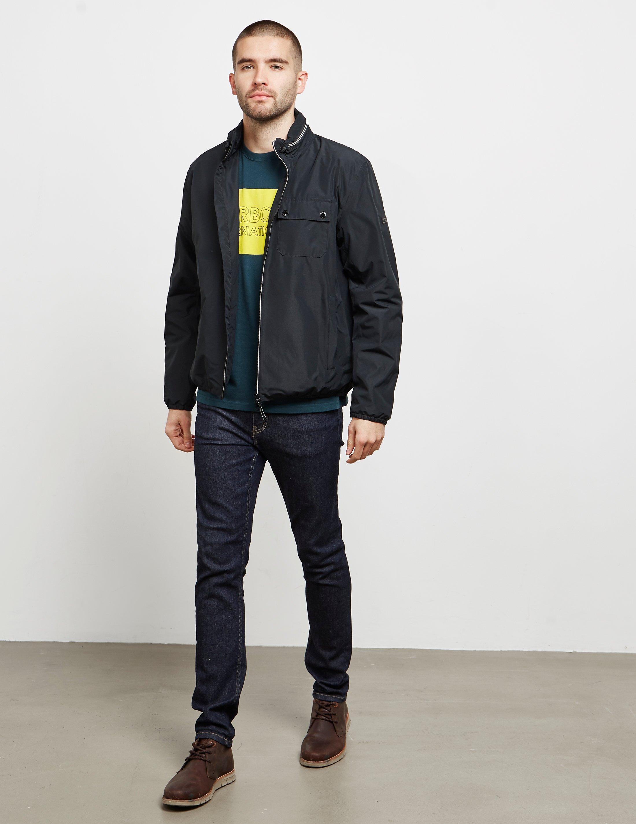 barbour international lightweight track jacket