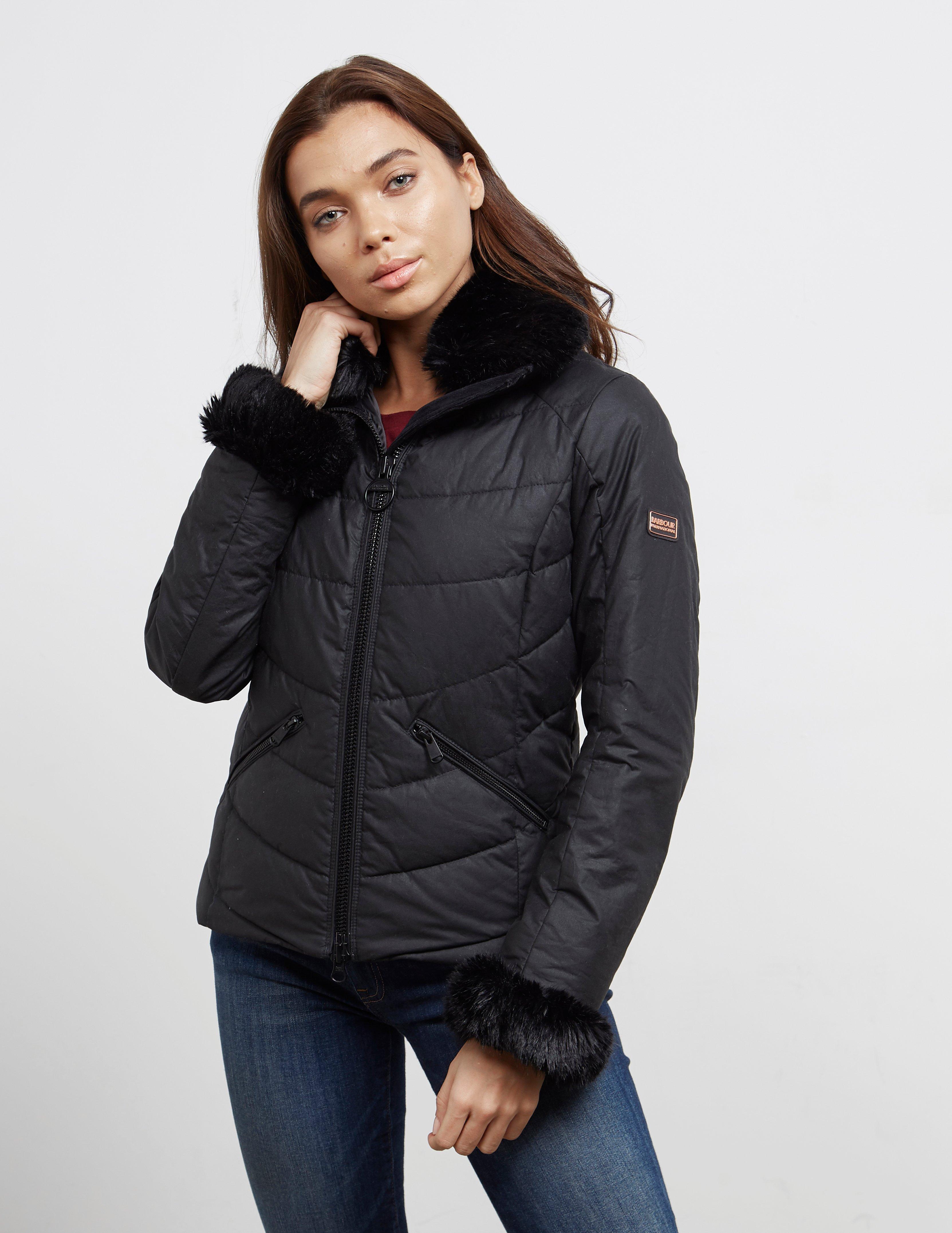 barbour international polar quilted jacket