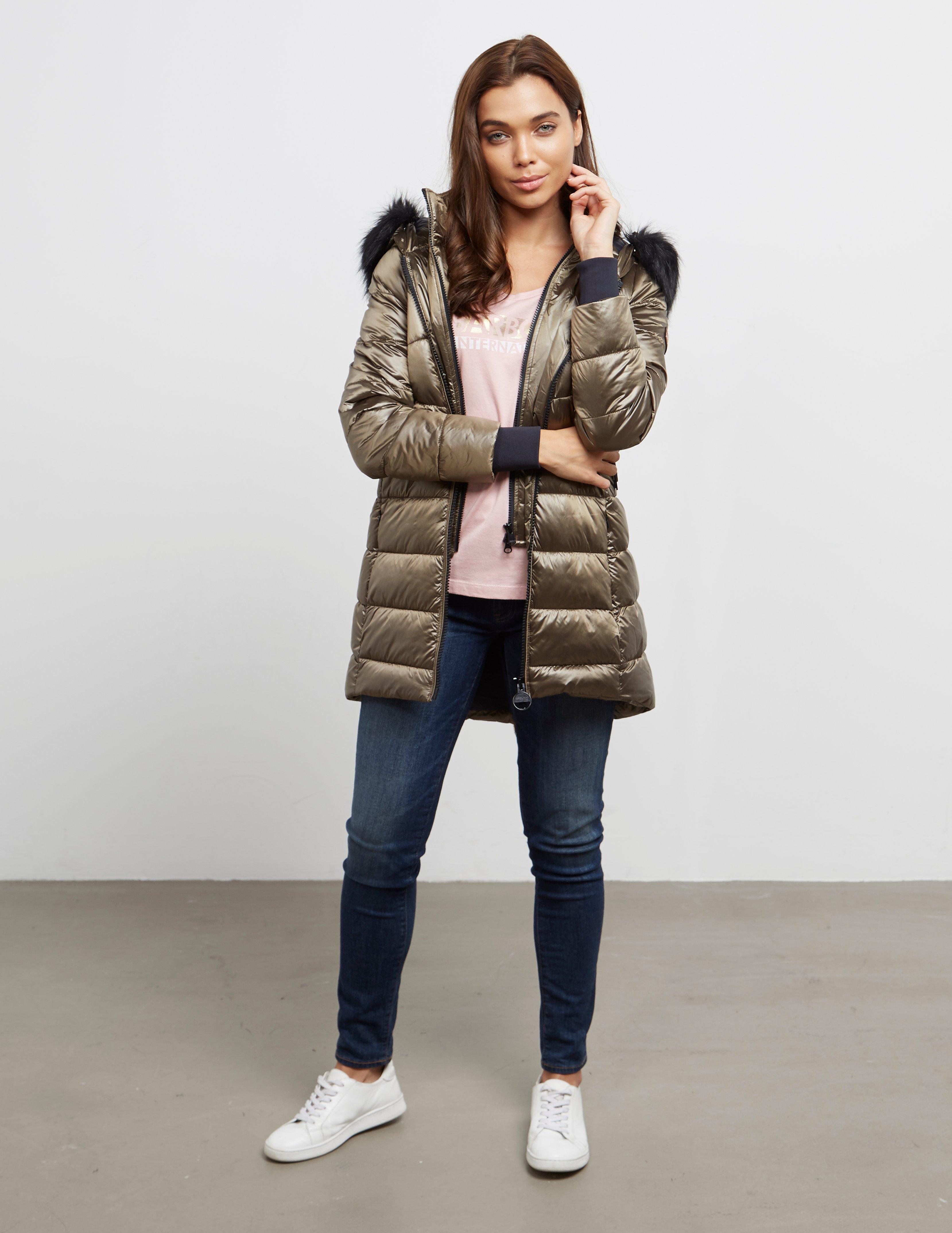 barbour international island quilted jacket