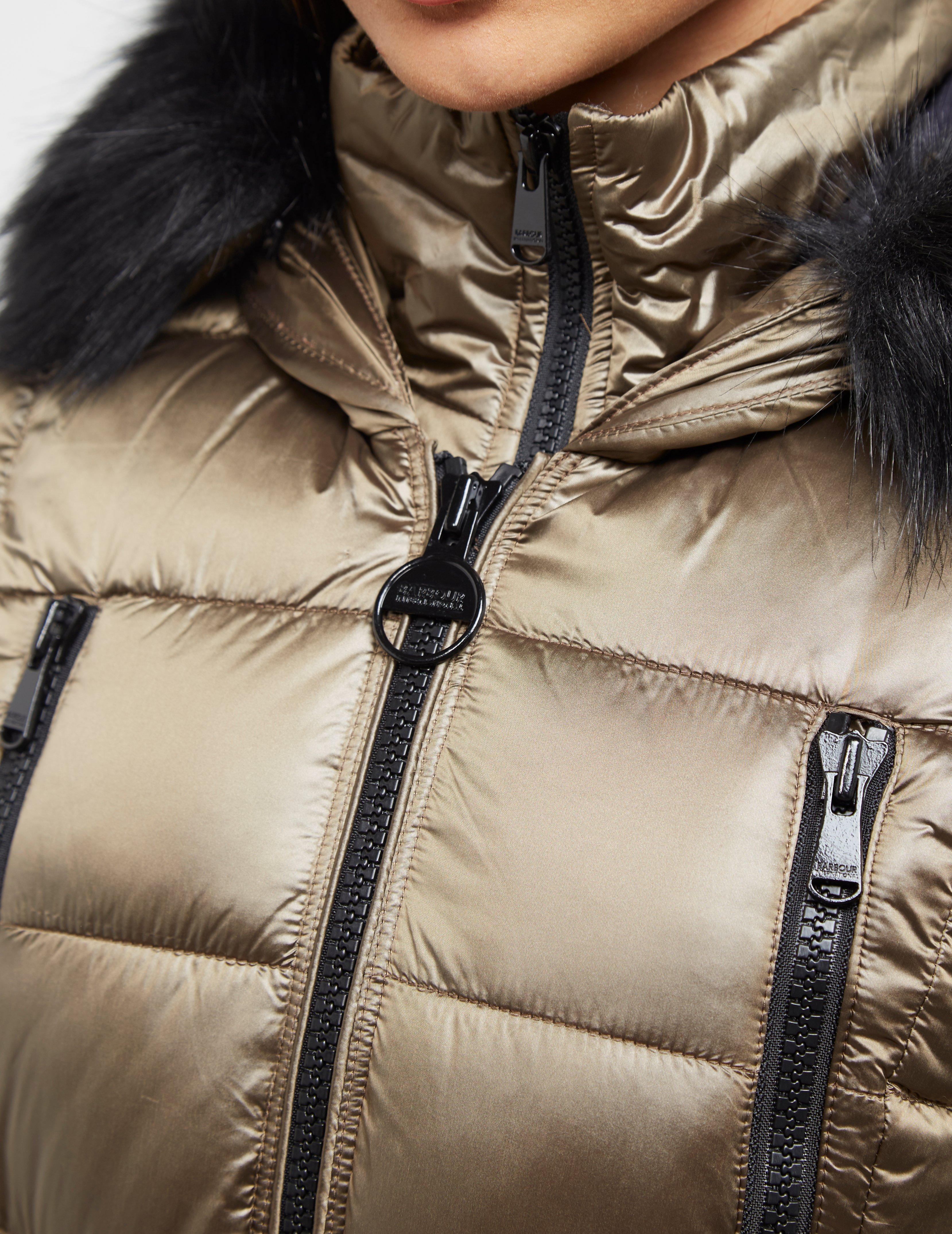 barbour international polar quilted jacket