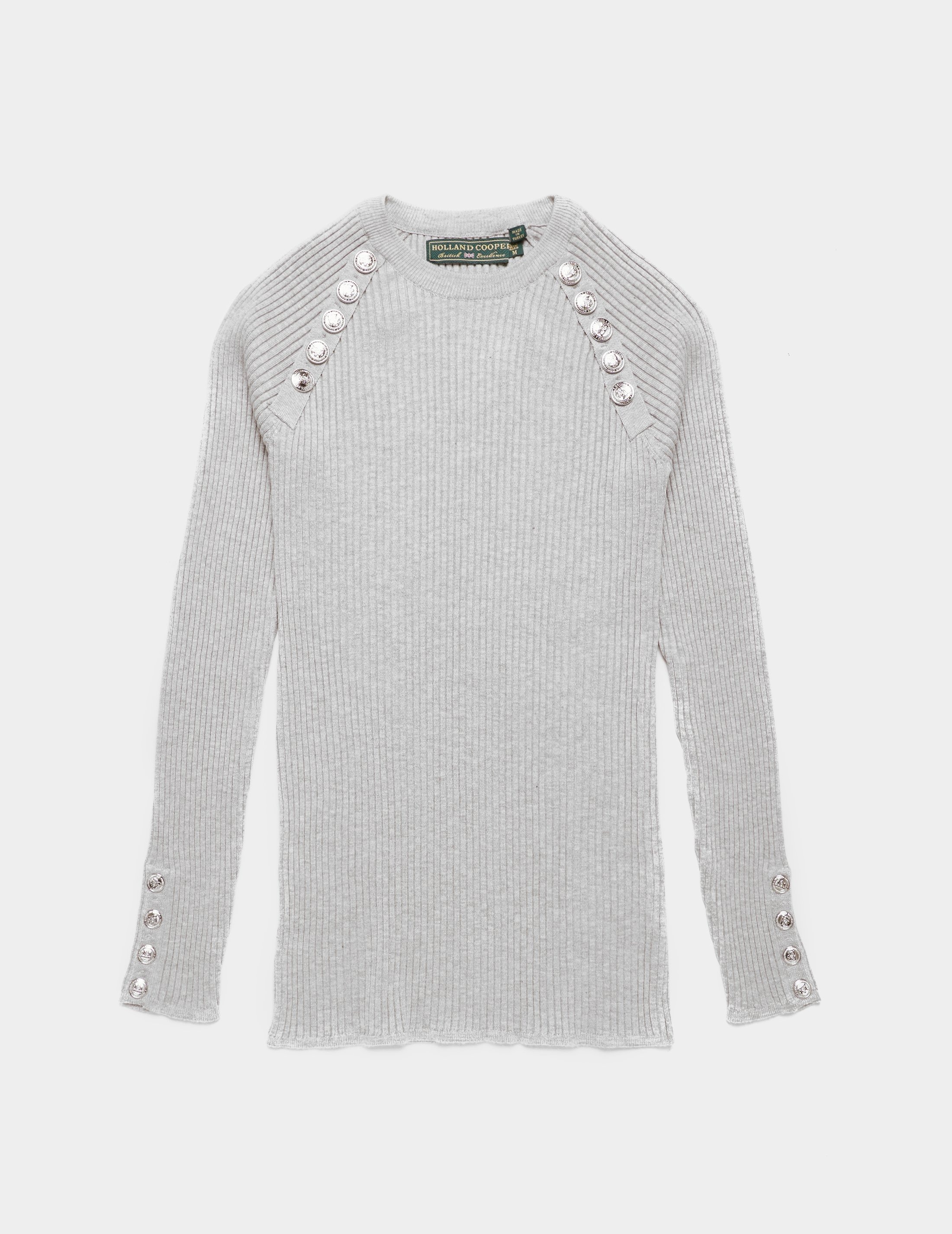 Holland Cooper Ribbed Knit Jumper Tessuti