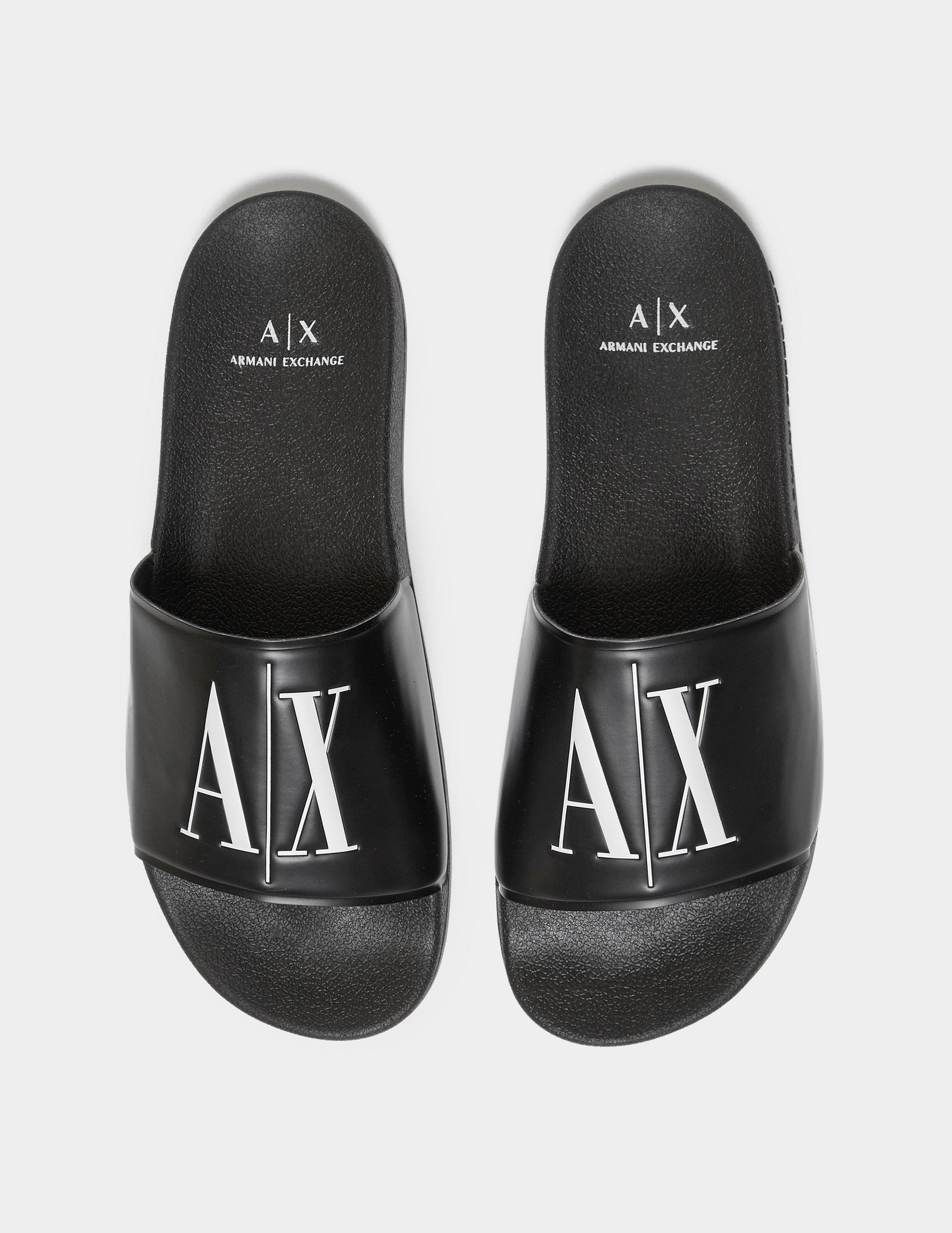 armani exchange slides