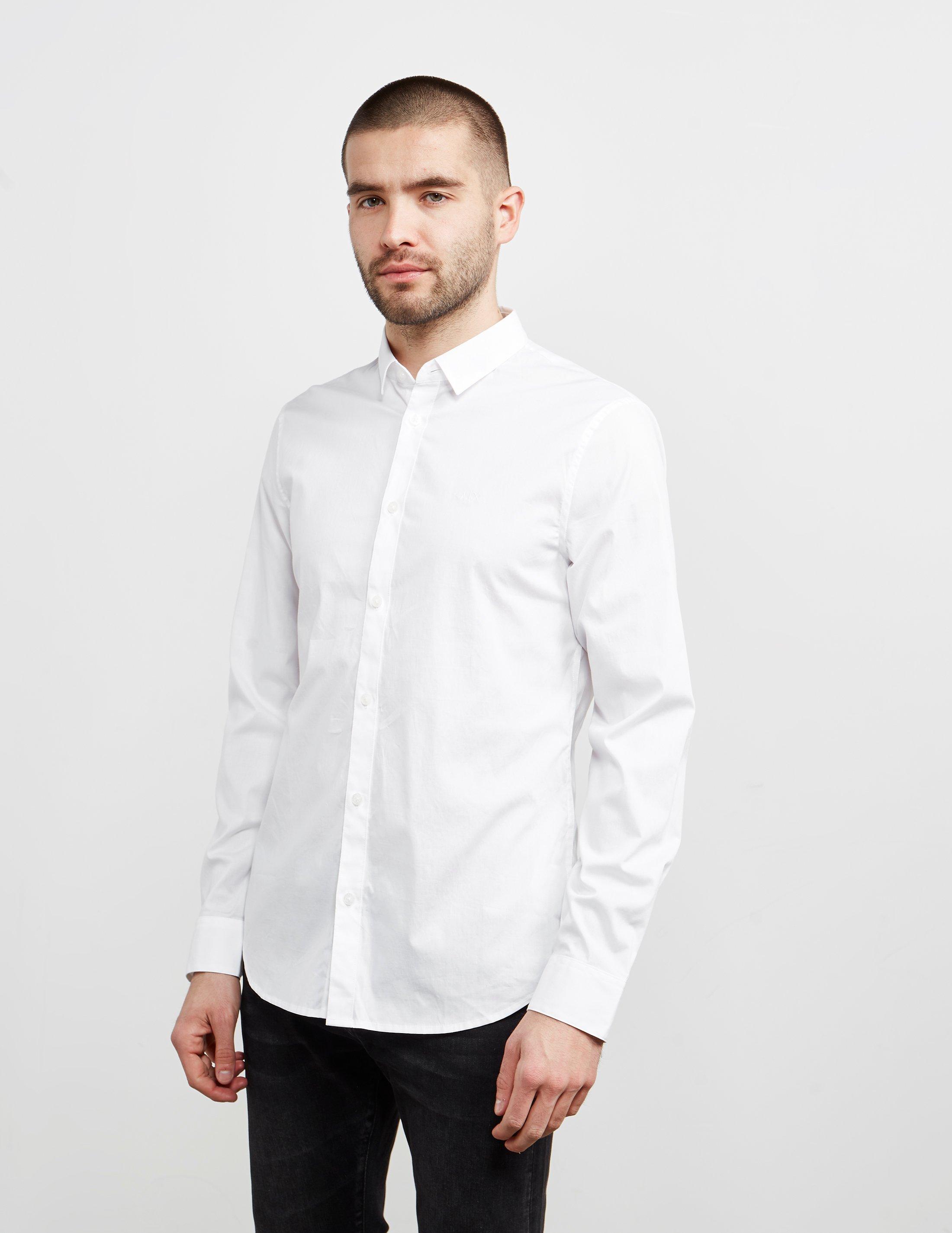 armani exchange dress shirt