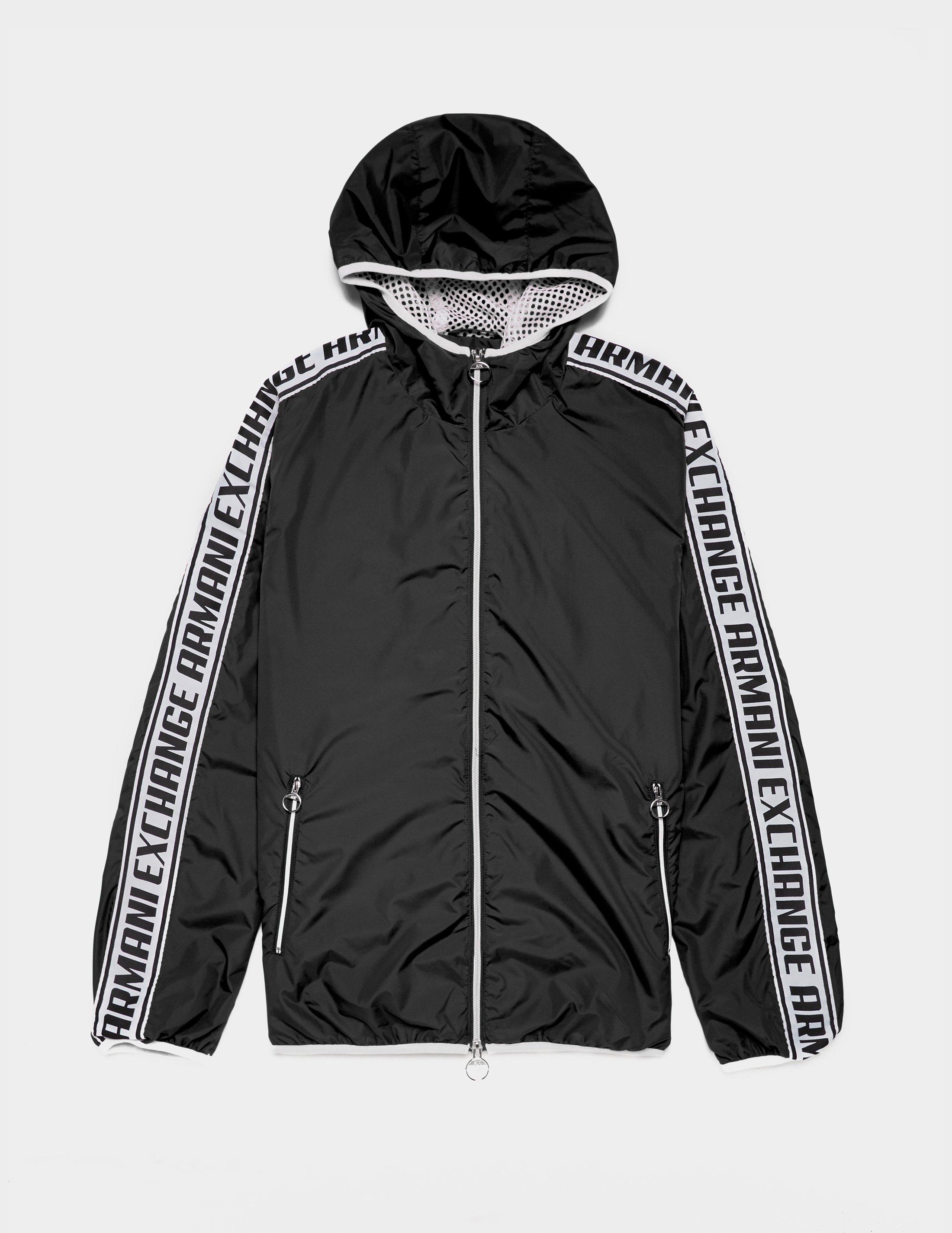 black armani exchange jacket