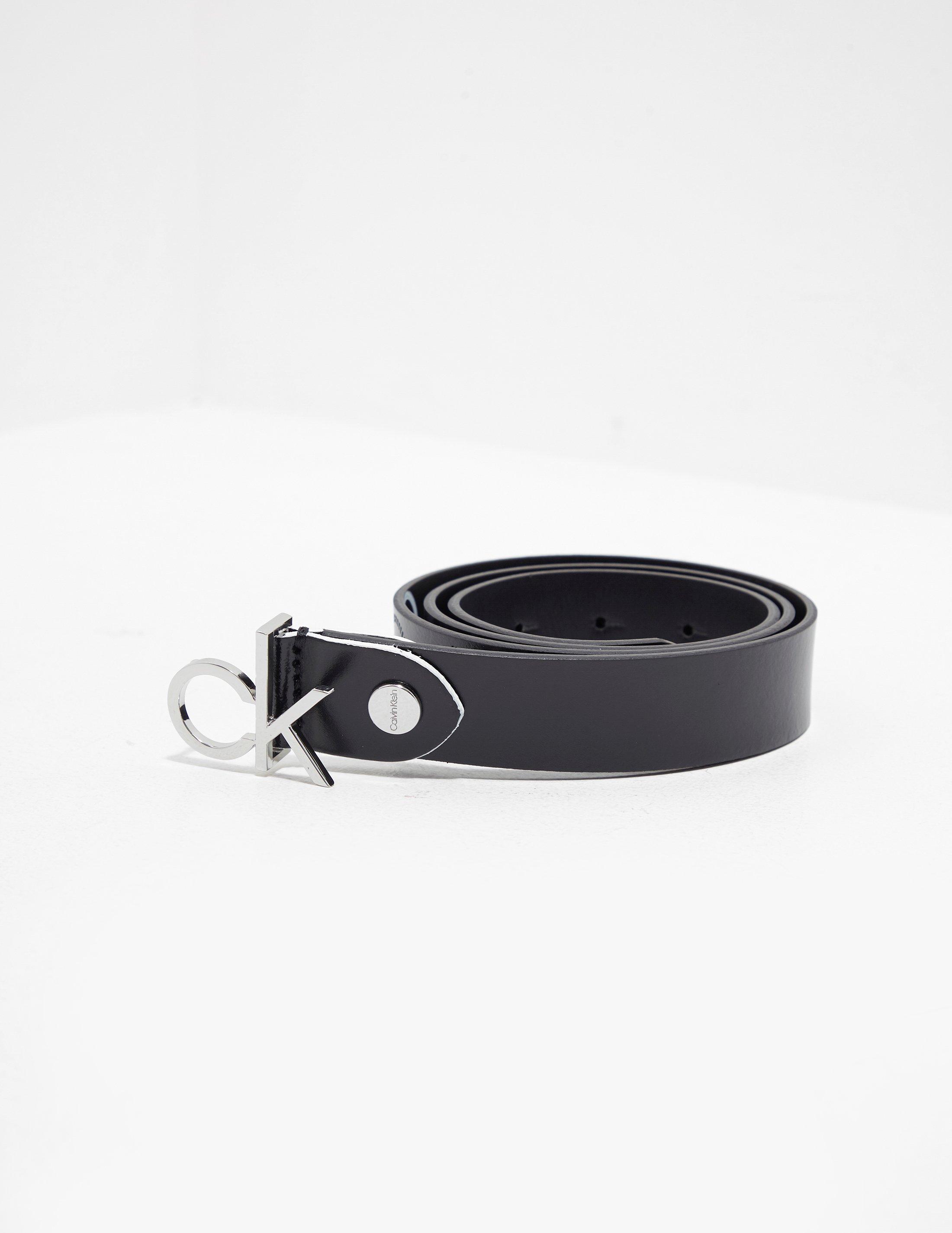 calvin klein belt with ck logo