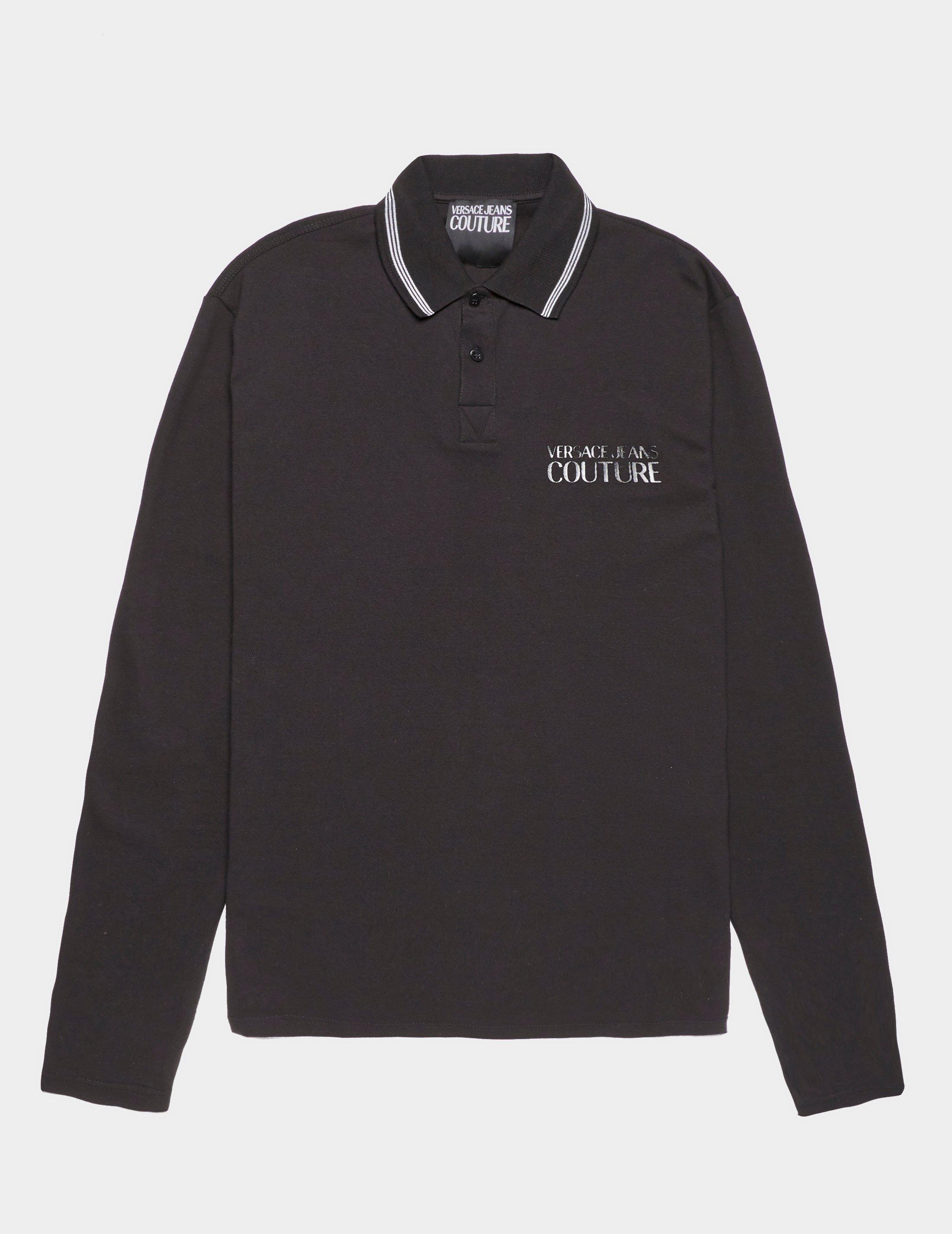 versace long sleeve polo