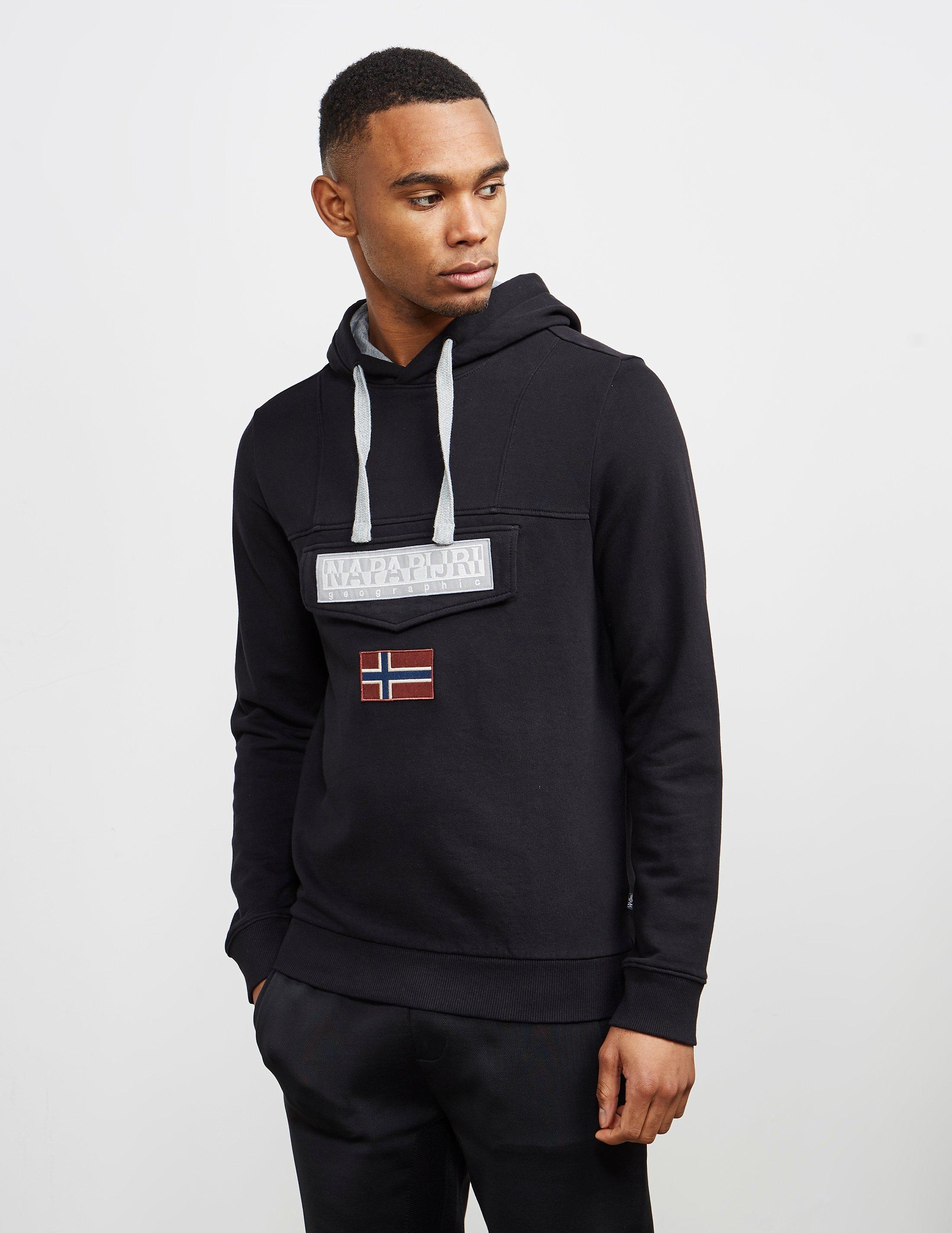 napapijri burgee overhead hoodie