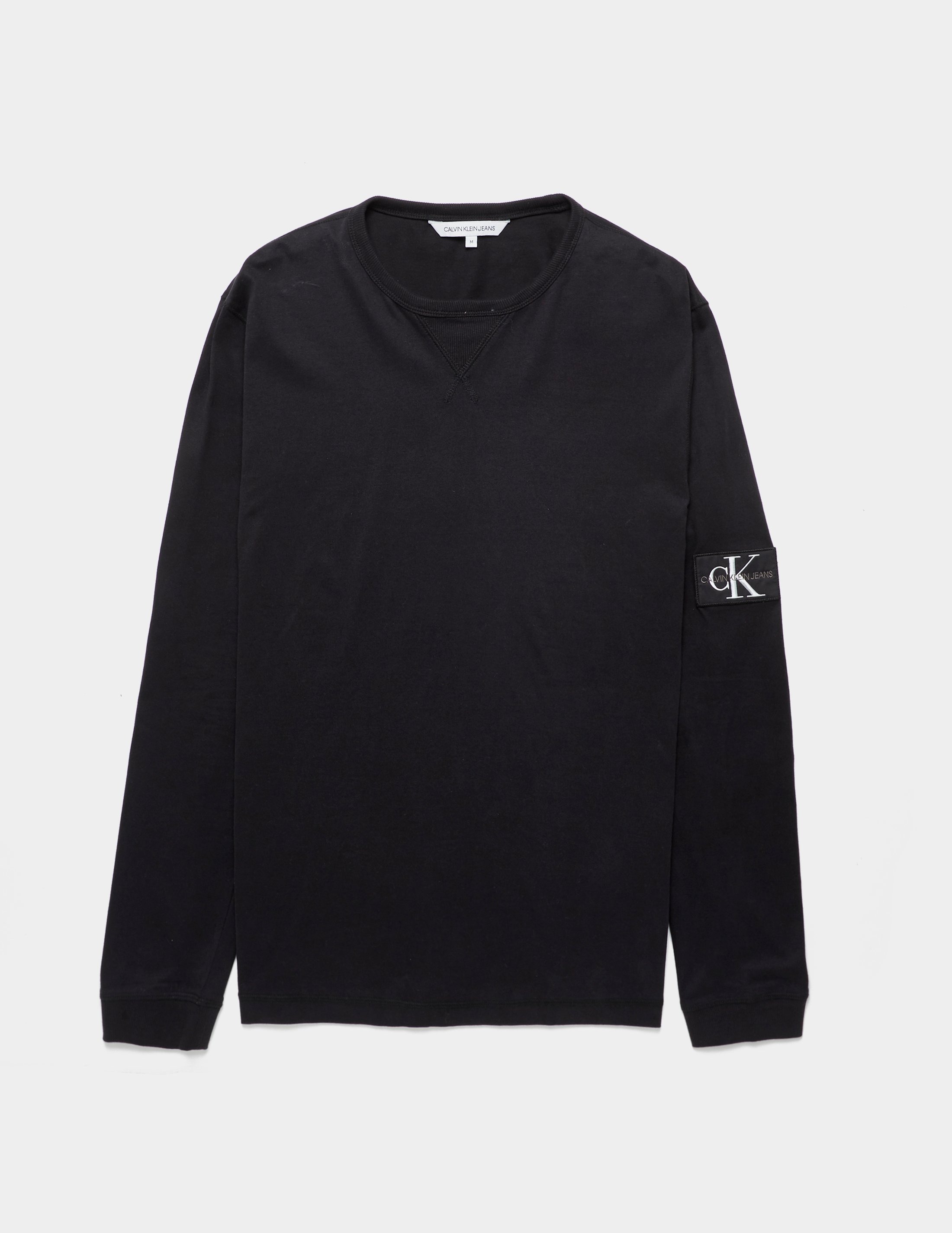 Calvin Klein Jeans Monogram Sleeve Long Sleeve TShirt Tessuti