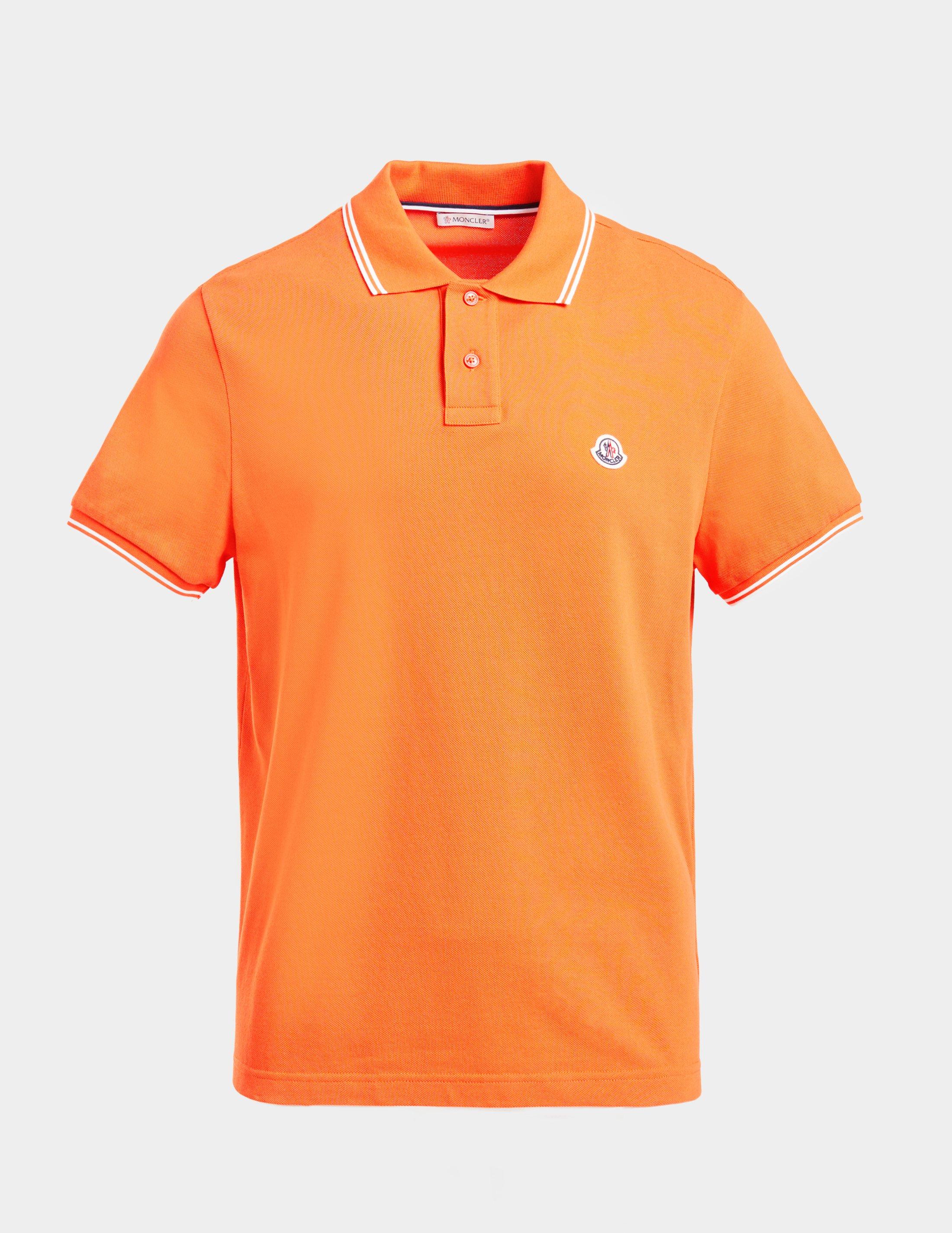 moncler polo orange