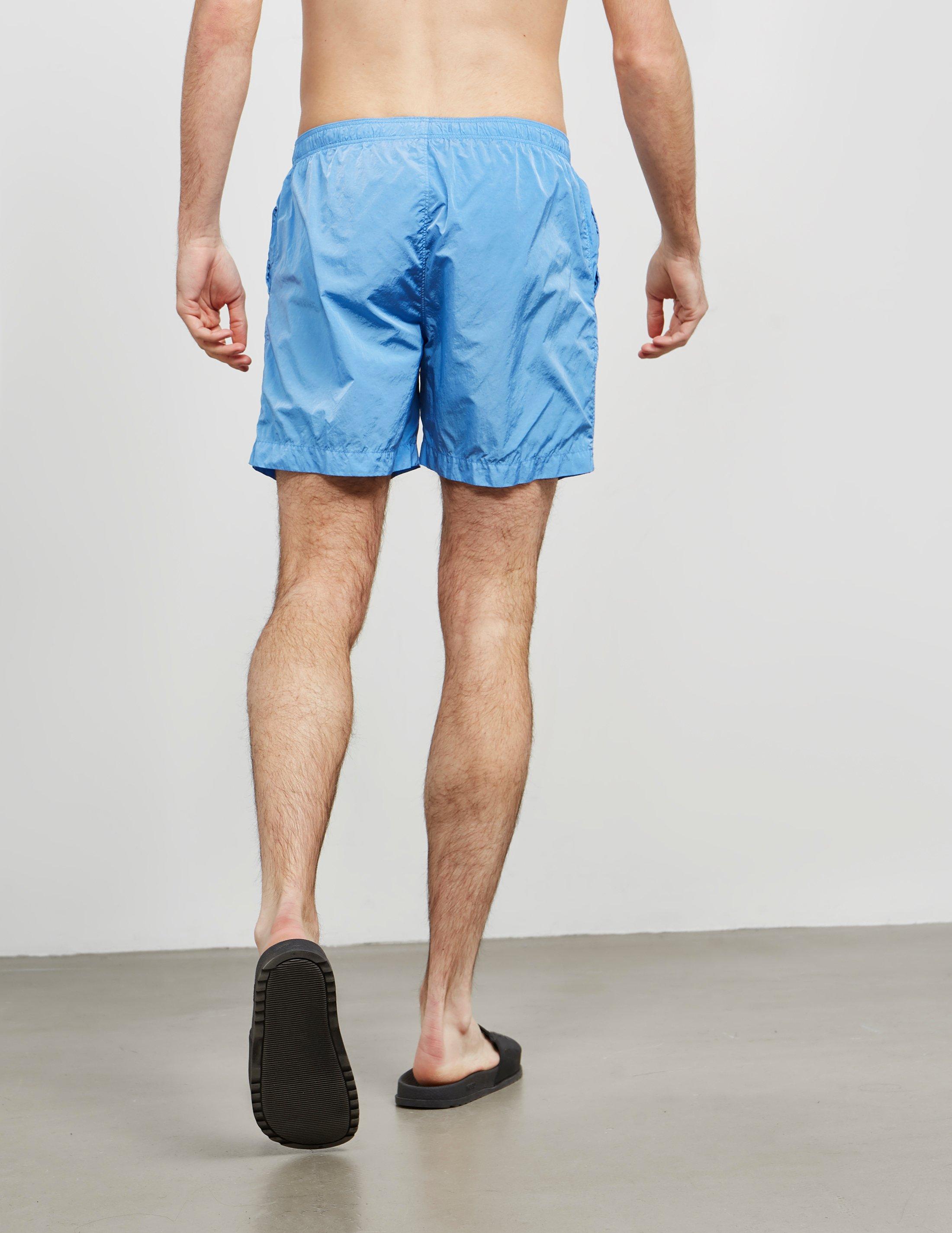 cp company chrome swim shorts