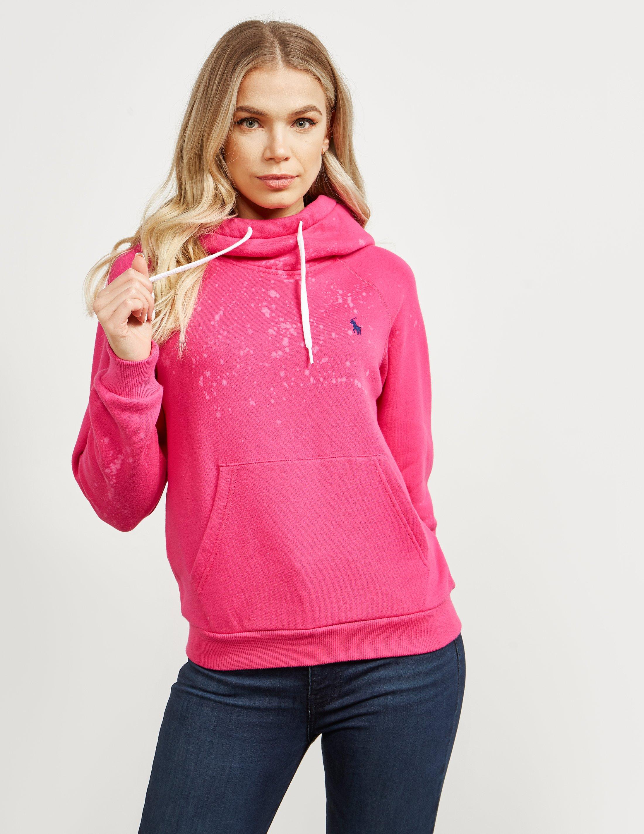 pink ralph lauren hoodie