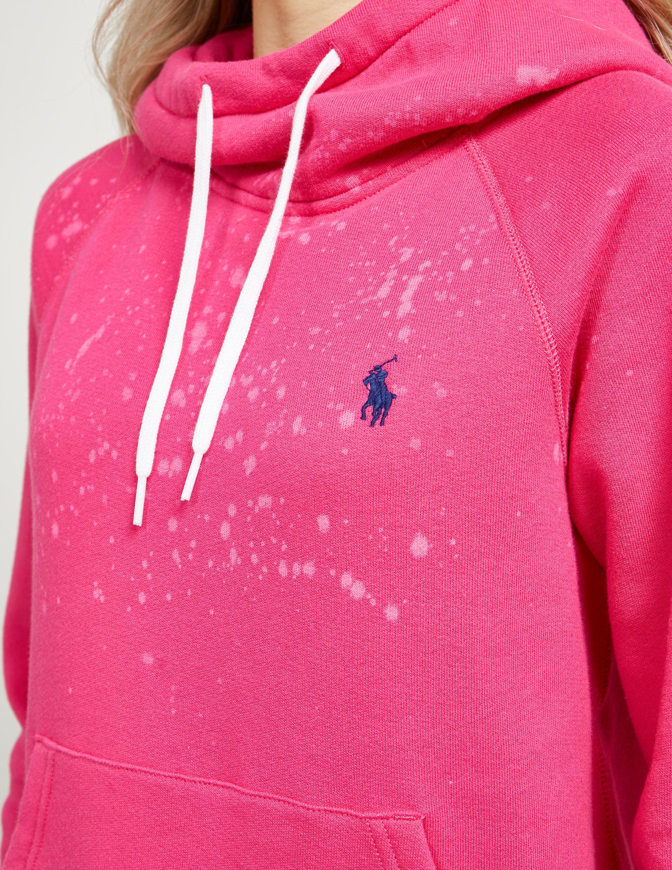 pink ralph lauren hoodie