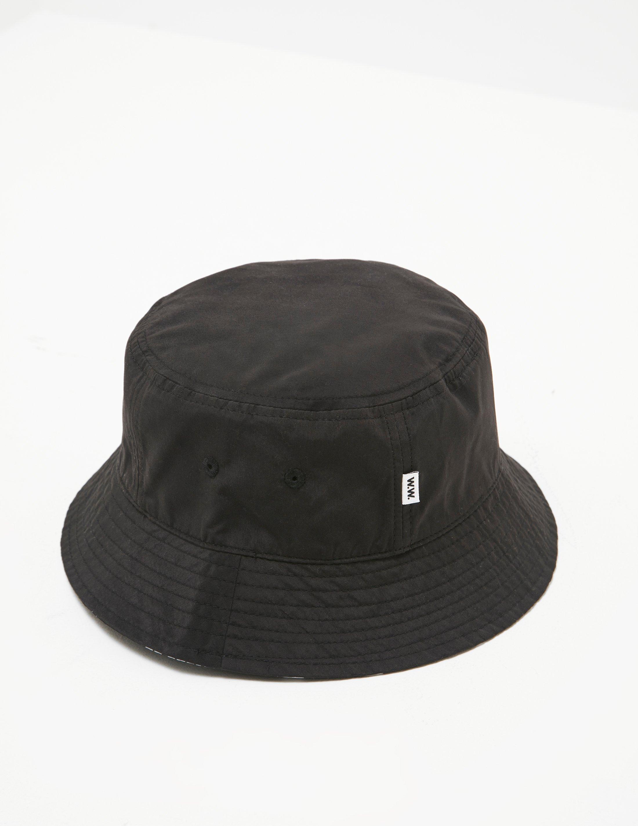 wood wood bucket hat logo